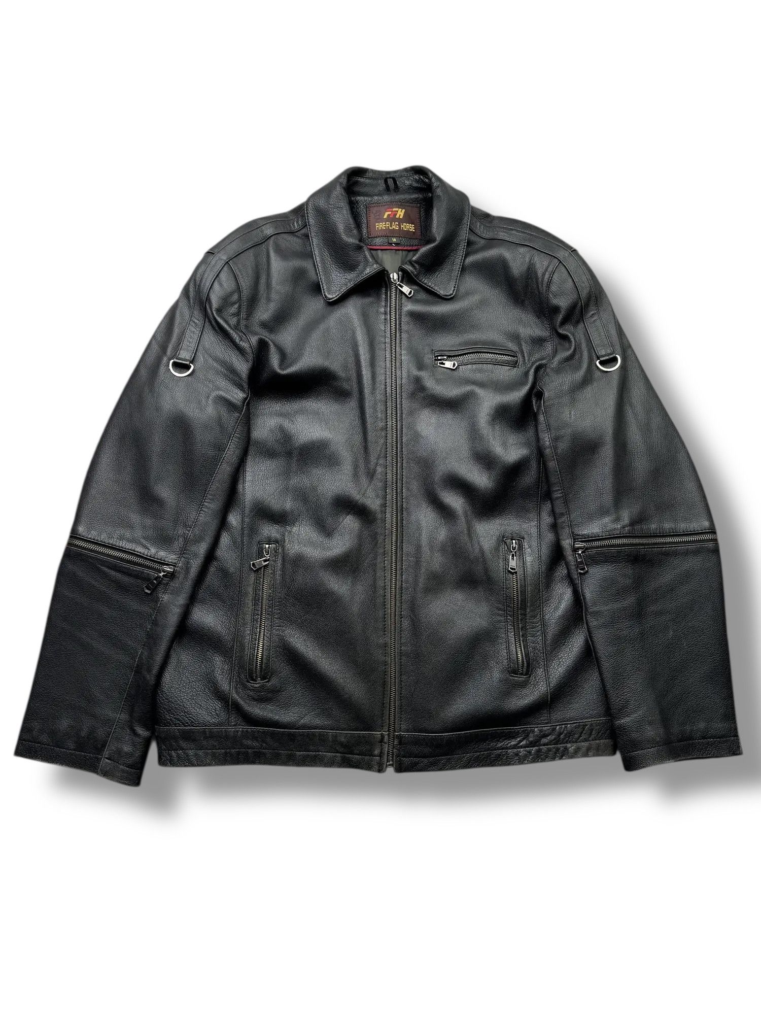 Streetwear Vale Lives Black Flag Motocroxxx Jacket | Grailed