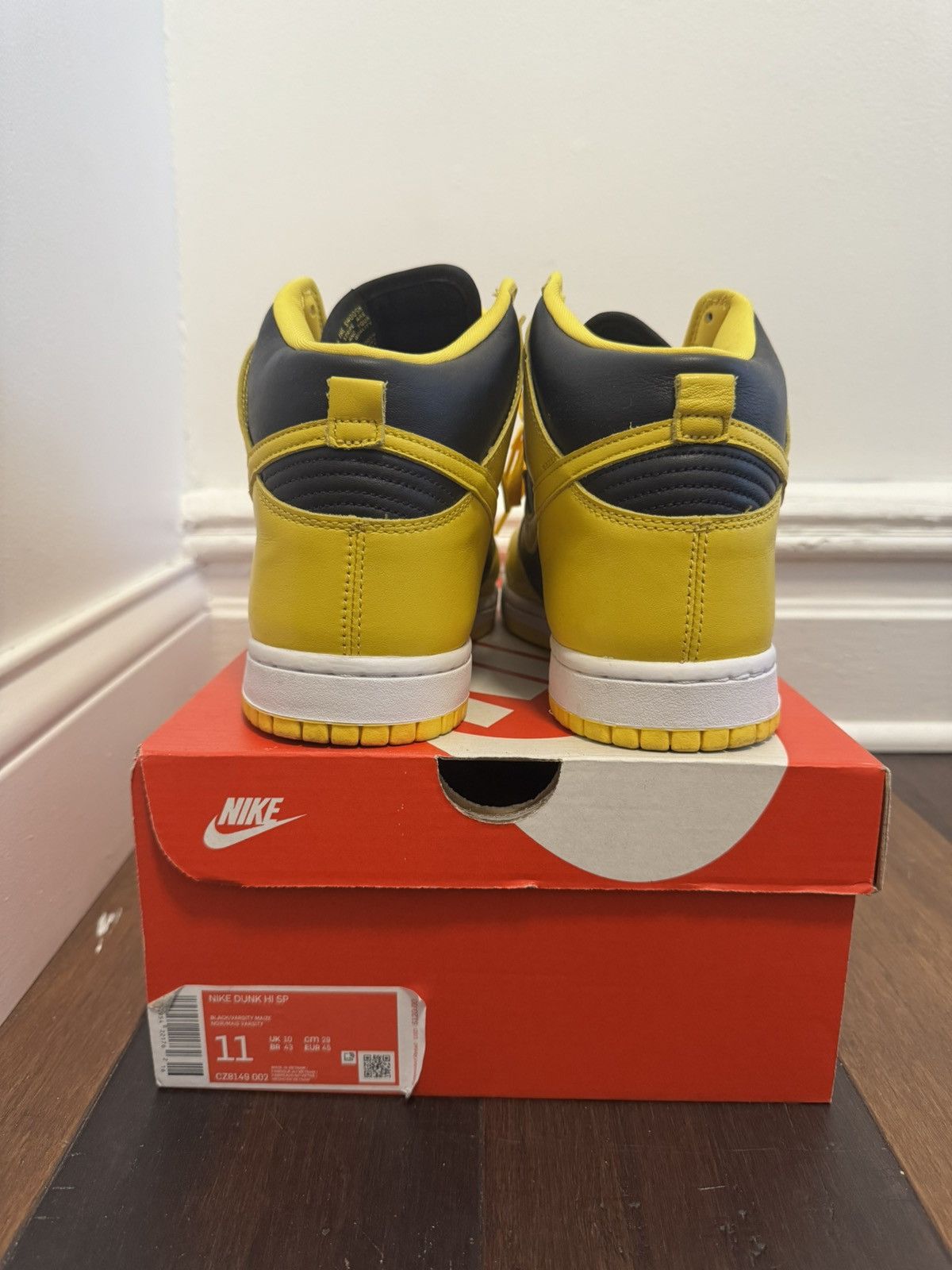 Nike Nike Dunk High “Maize” size 11 Size US 11 / EU 44 - 2 Thumbnail