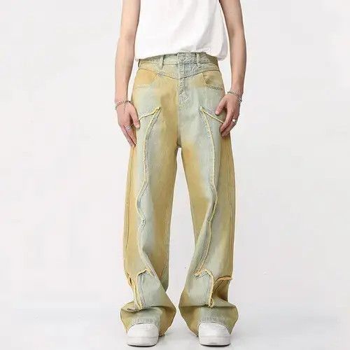 Other Gradient Straight Jeans Size US 32 / EU 48 - 4 Thumbnail