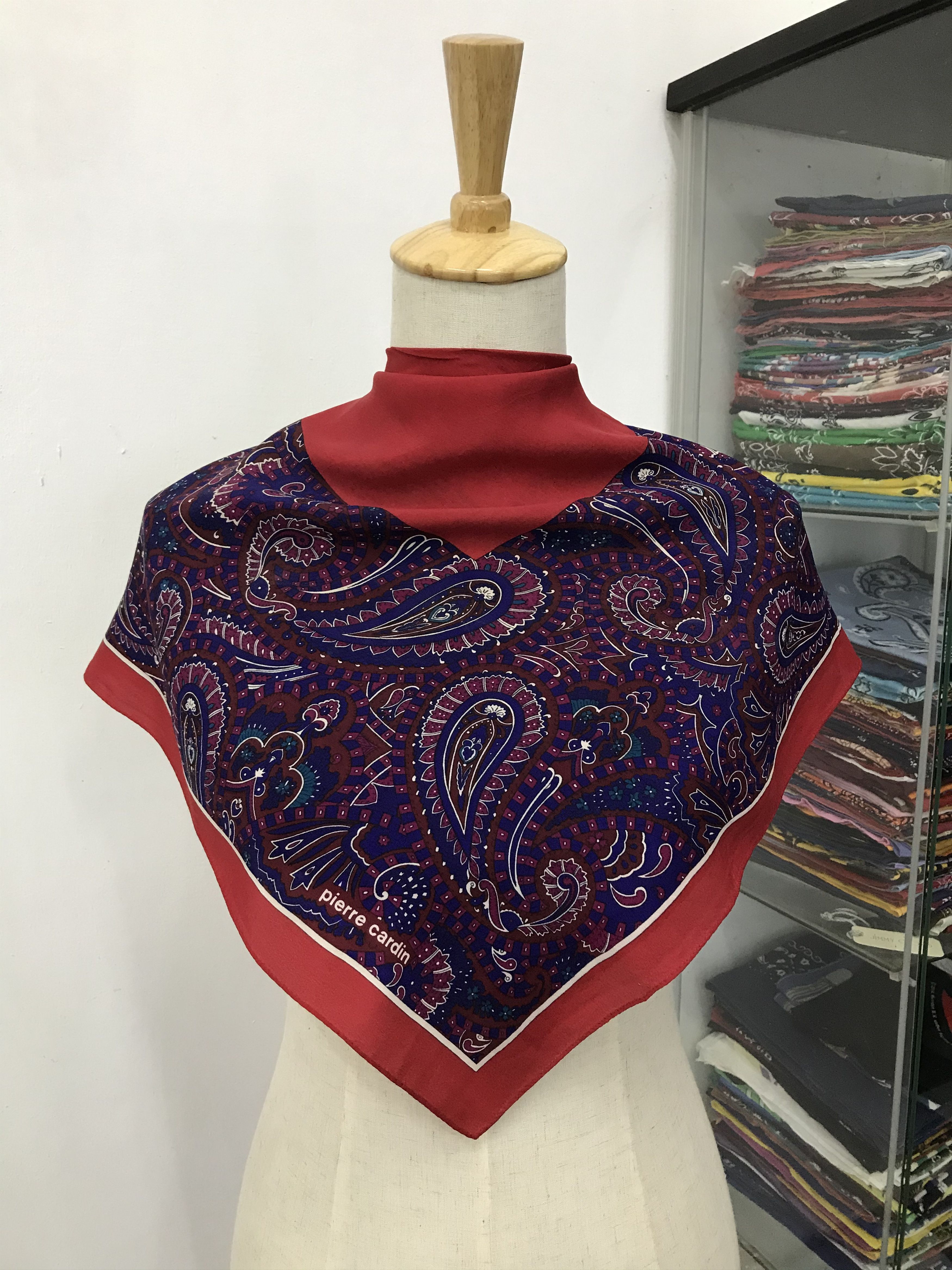 Pierre Cardin Vintage Pierre Cardin Silk Scarf Size ONE SIZE - 1 Thumbnail