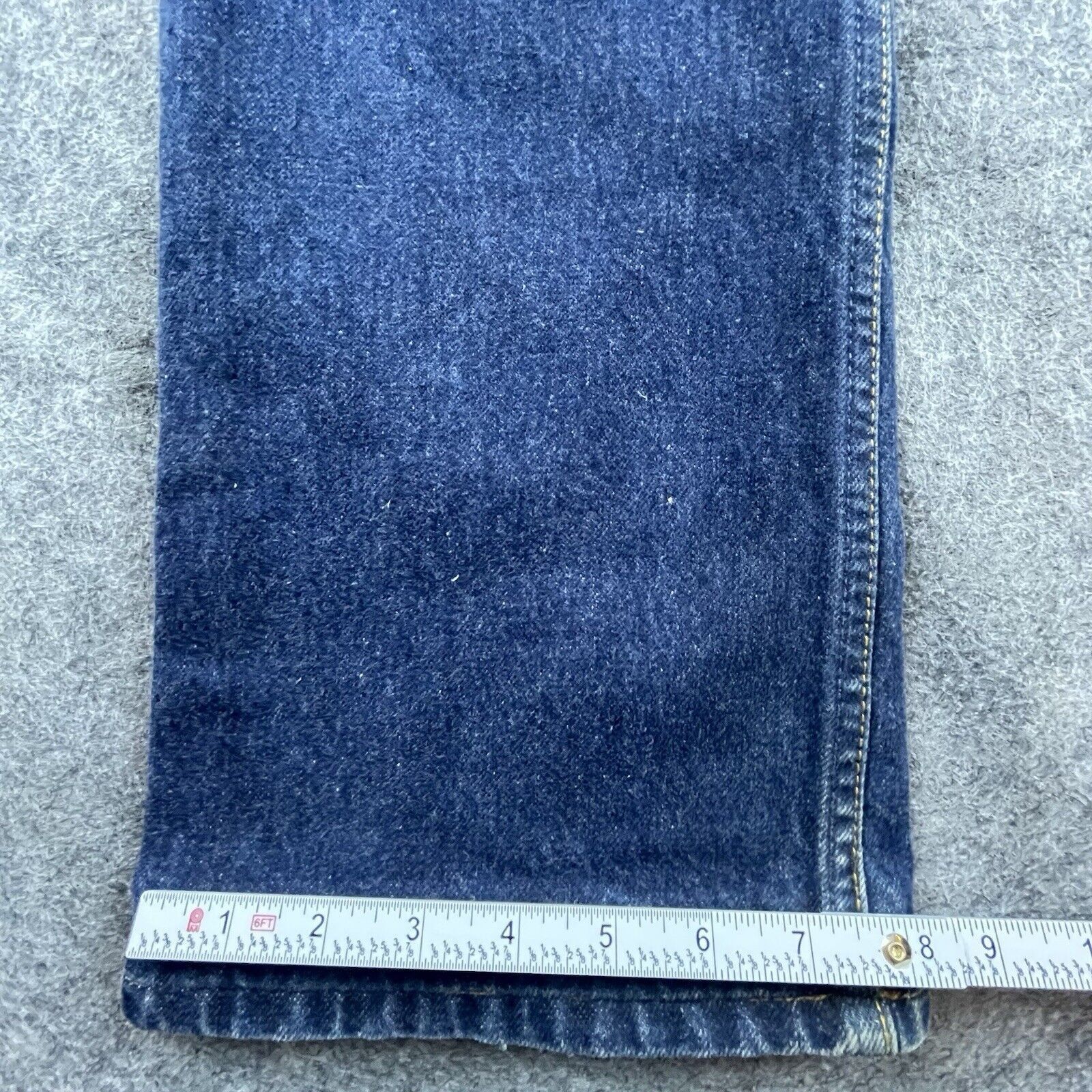 Earl Jeans Earl Jean Jeans Womens 28 Kick Flare Cropped Made in USA Size 28" / US 6 / IT 42 - 4 Thumbnail