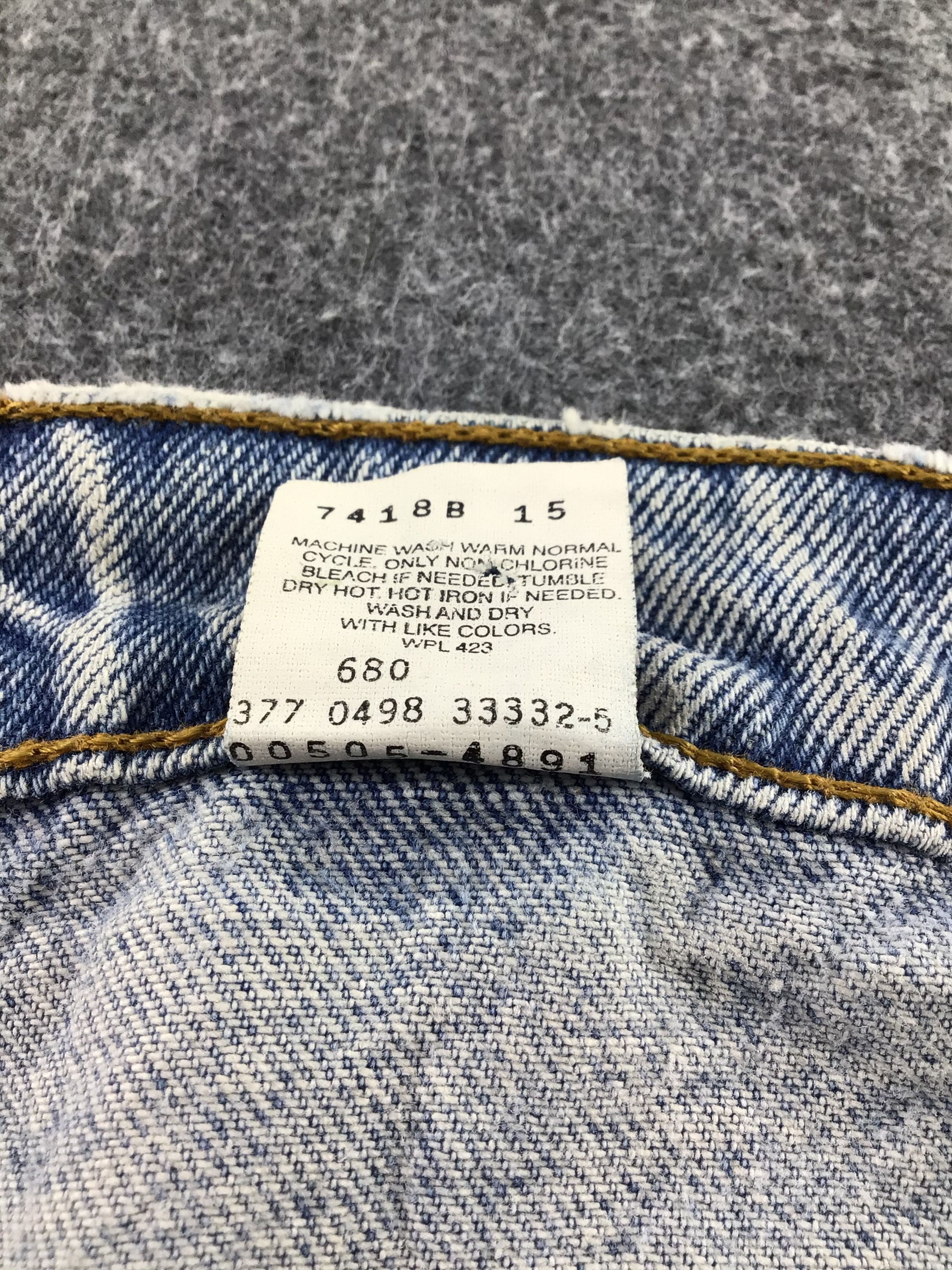 Levi's × Vintage Vintage 90s Levis 505 Jeans-JM735 Size US 34 / EU 50 - 12 Thumbnail