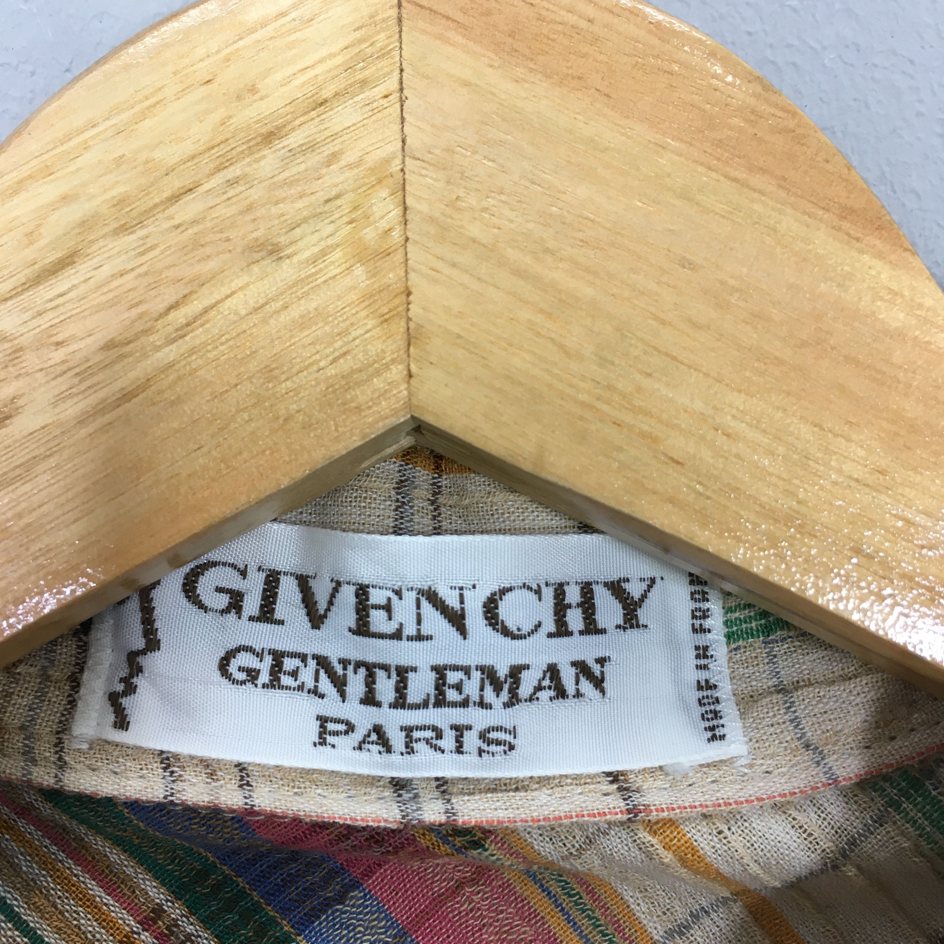 Givenchy × Vintage Vintage Givenchy Paris Checkered Cotton Jacket Medium Size US M / EU 48-50 / 2 - 6 Thumbnail