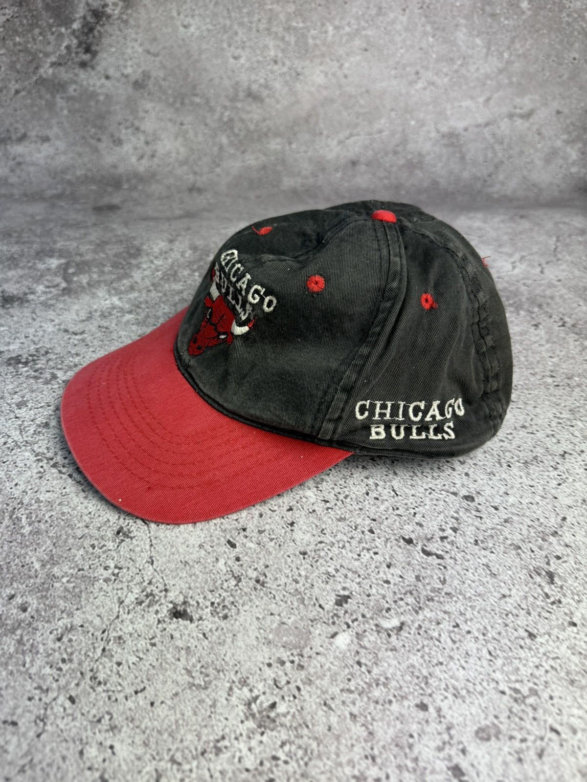 NBA × Vintage Chicago Bulls Cap Hat Vintage Size ONE SIZE - 4 Thumbnail