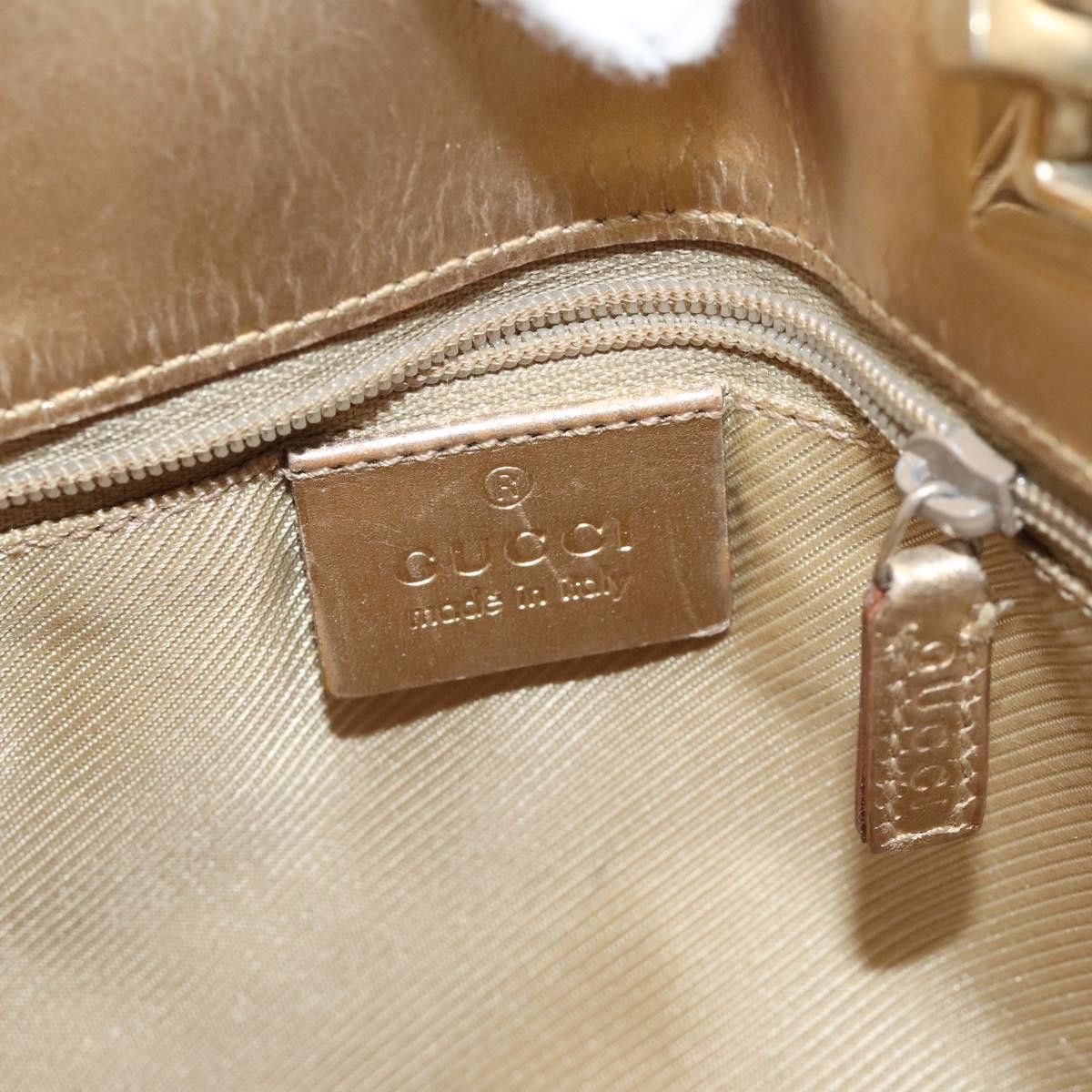 Gucci GUCCI GG Canvas Tote Bag Light Blue Gold 002 002 Size ONE SIZE - 15 Thumbnail