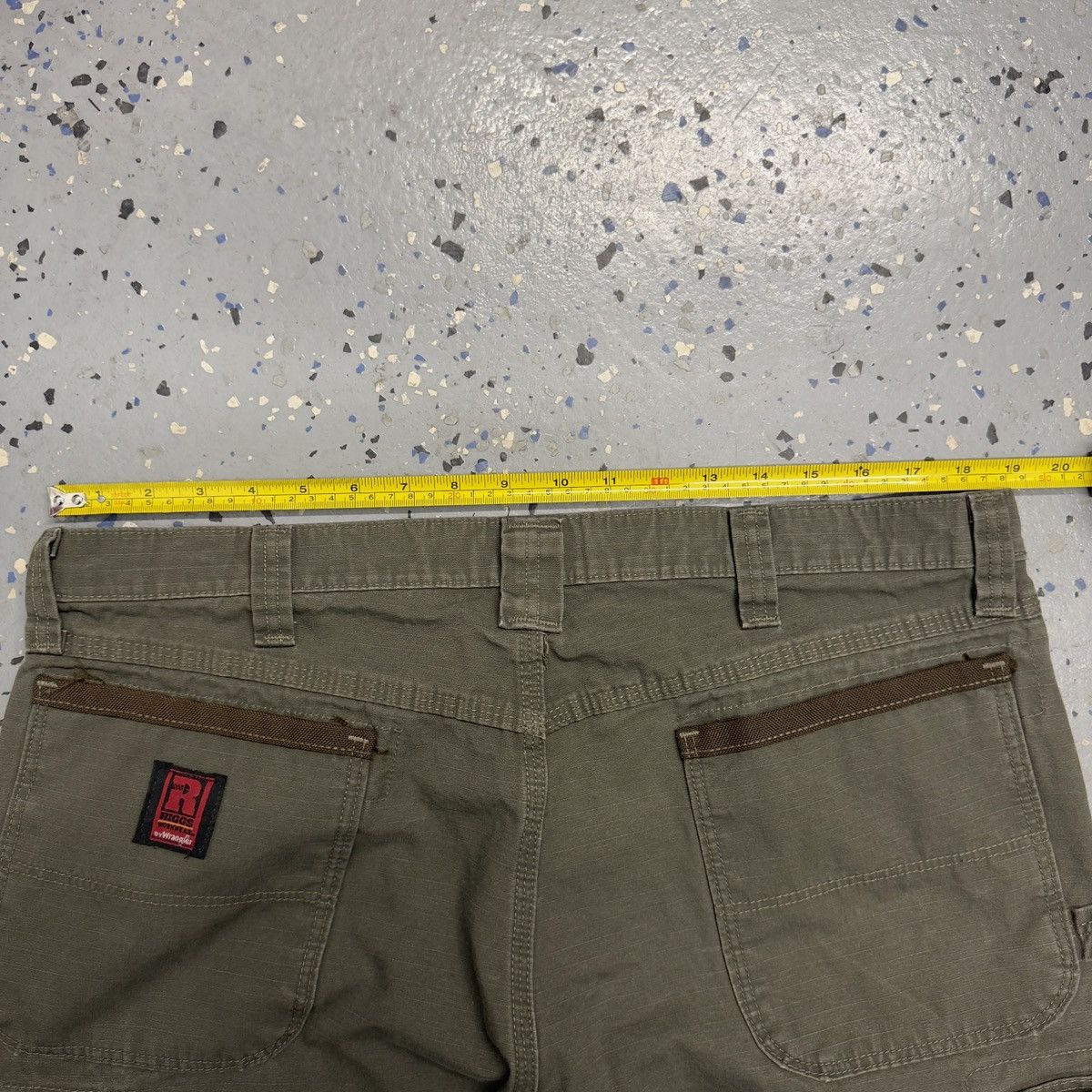 Carhartt × Vintage Vintage Wrangler Riggs workwear Cargo Utility Pants 38x29 Size US 38 / EU 54 - 5 Thumbnail