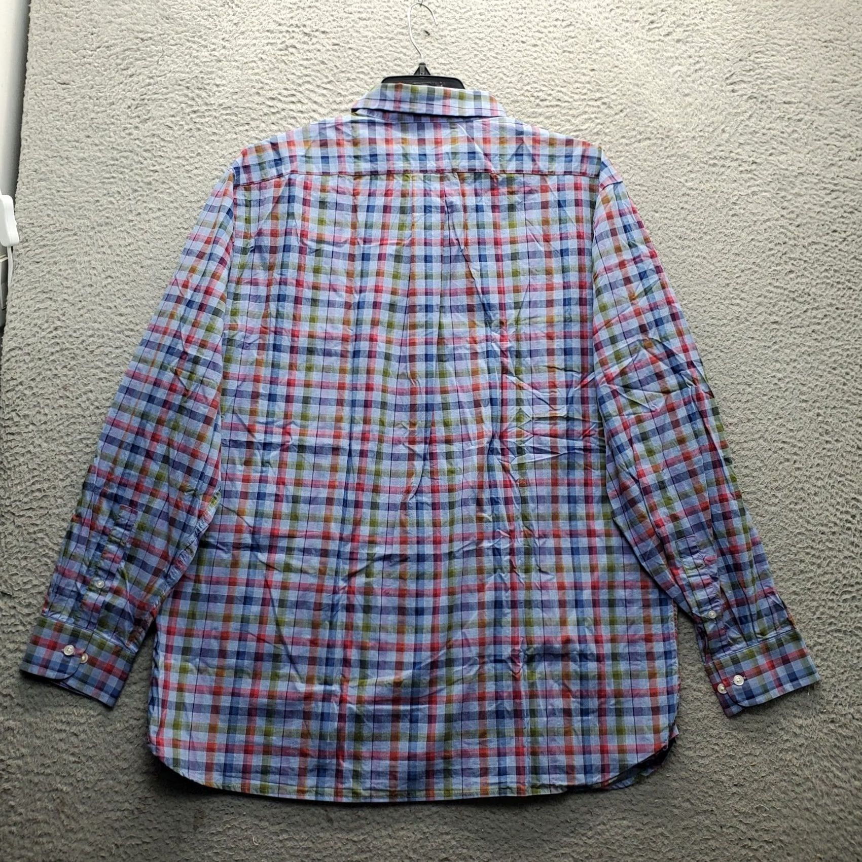 Cremieux Daniel Cremieux Shirt Mens XXL Multicolor Check Slim Fit Long Sleeve Button Down Size US XXL / EU 58 / 5 - 2 Thumbnail