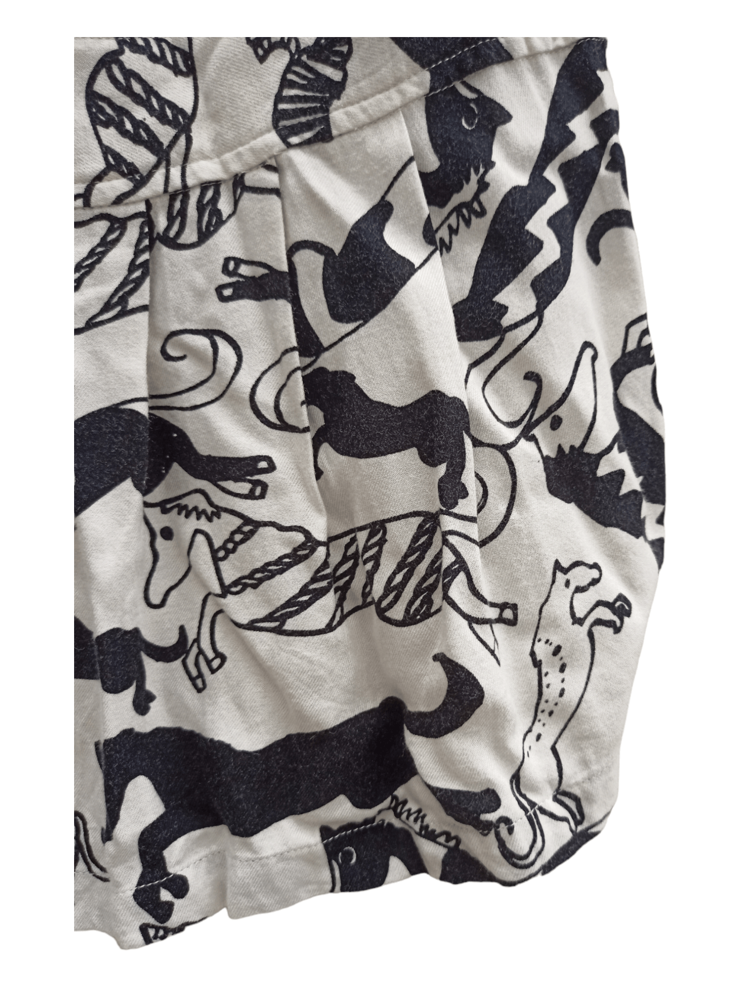 Issey Miyake Mercibeaucoup By Issey Miyake Full Printed Runway Blouses Size M / US 6-8 / IT 42-44 - 6 Thumbnail