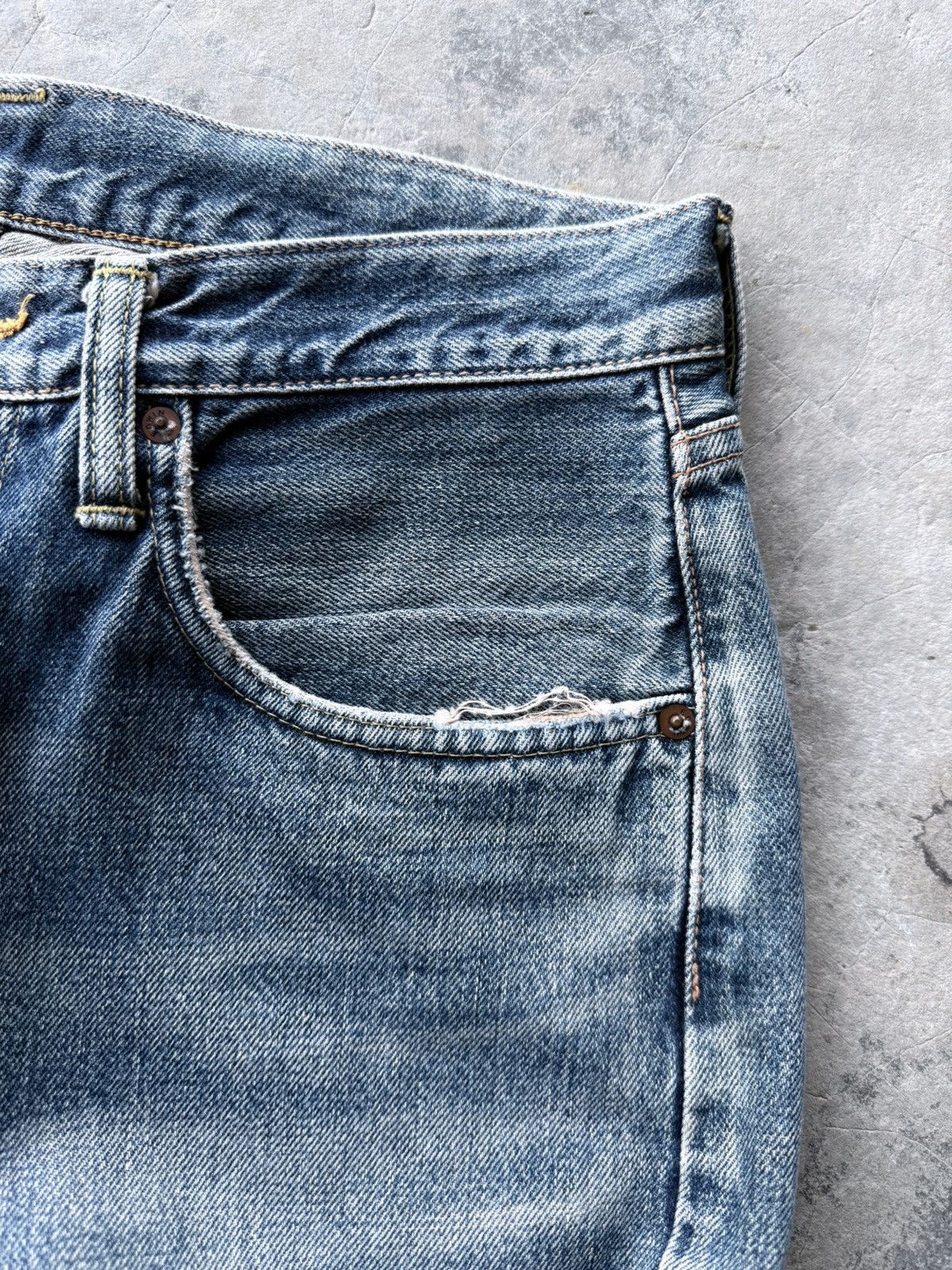 Edwin Edwin Selvedge Denim x Distressed Size US 30 / EU 46 - 6 Thumbnail