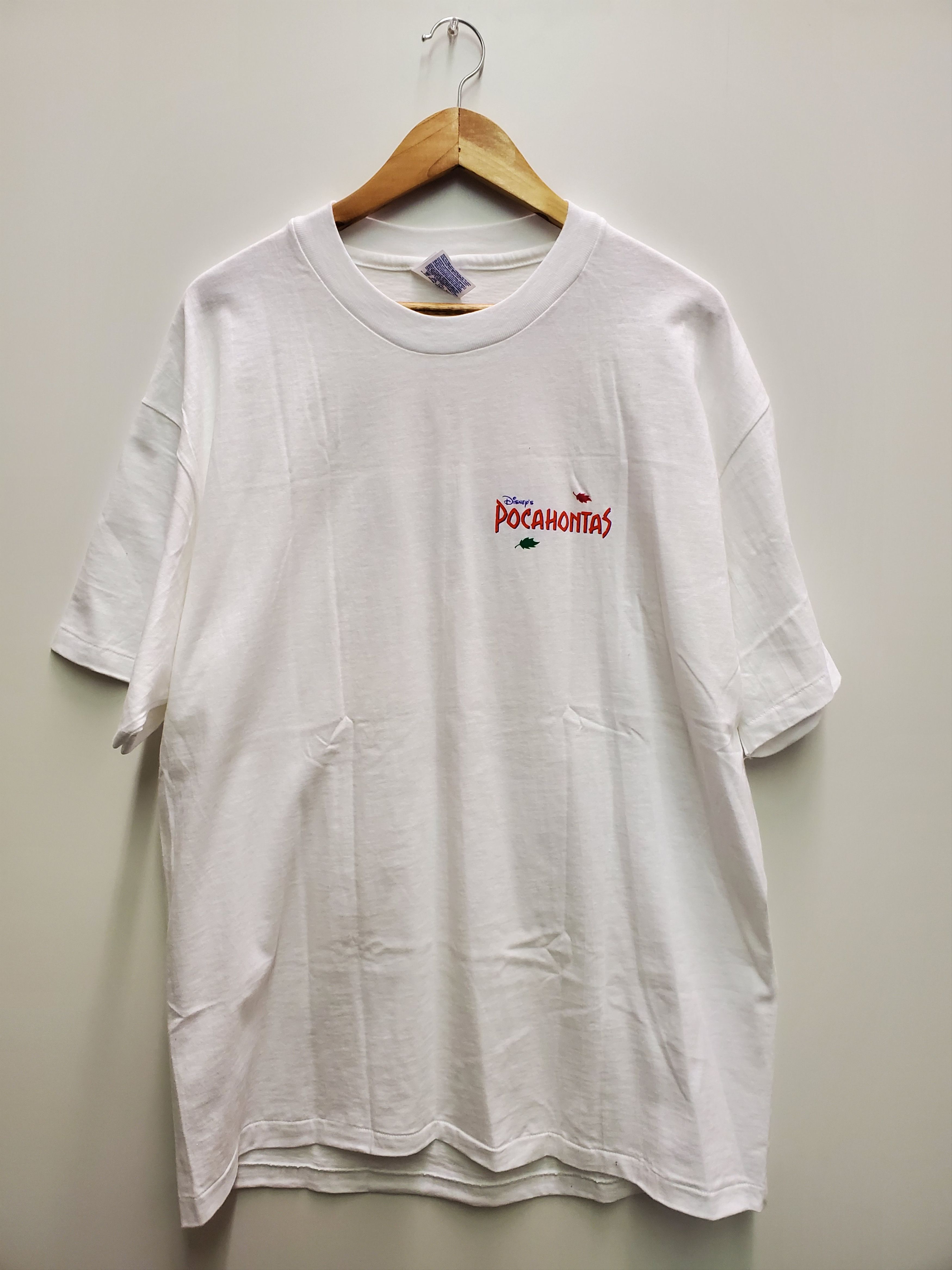 Disney Vintage 1995 Pocahontas Movie Premier Tee Size US XL / EU 56 / 4 - 2 Thumbnail