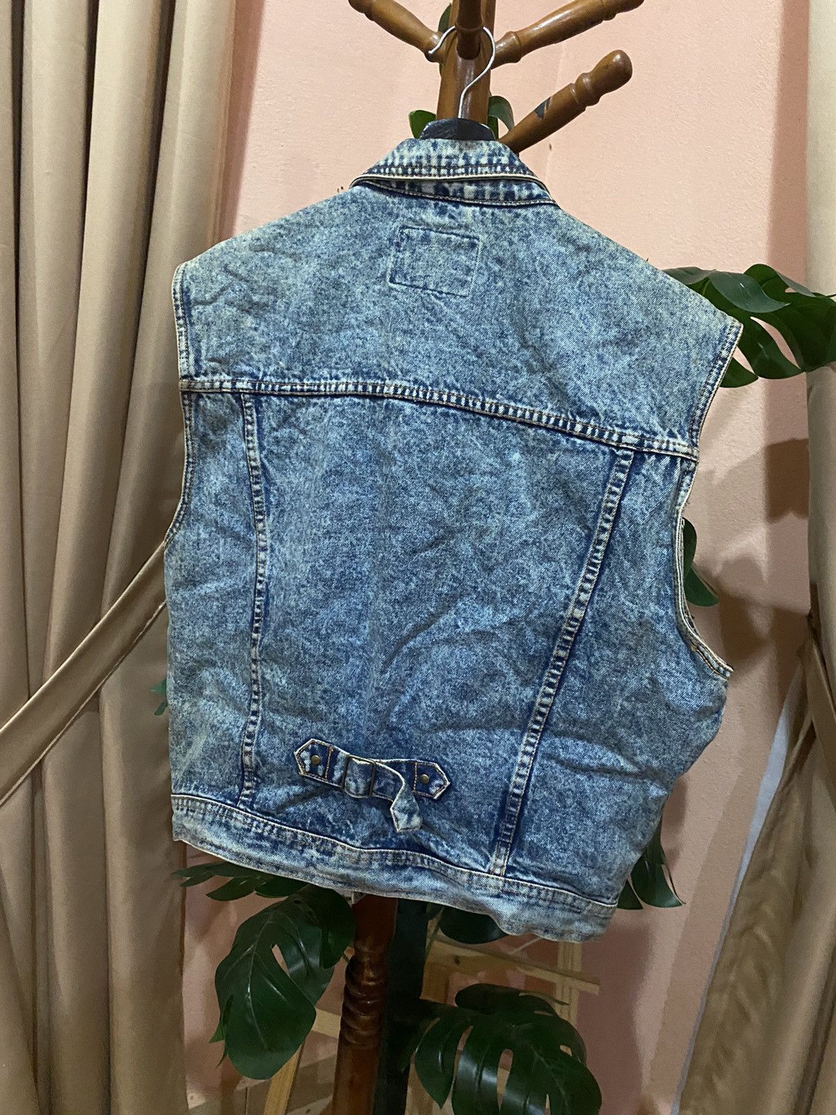 Other VINTAGE 80S CLASSIC WESTERN STONEWASHED DENIM JACKET Size US L / EU 52-54 / 3 - 9 Thumbnail