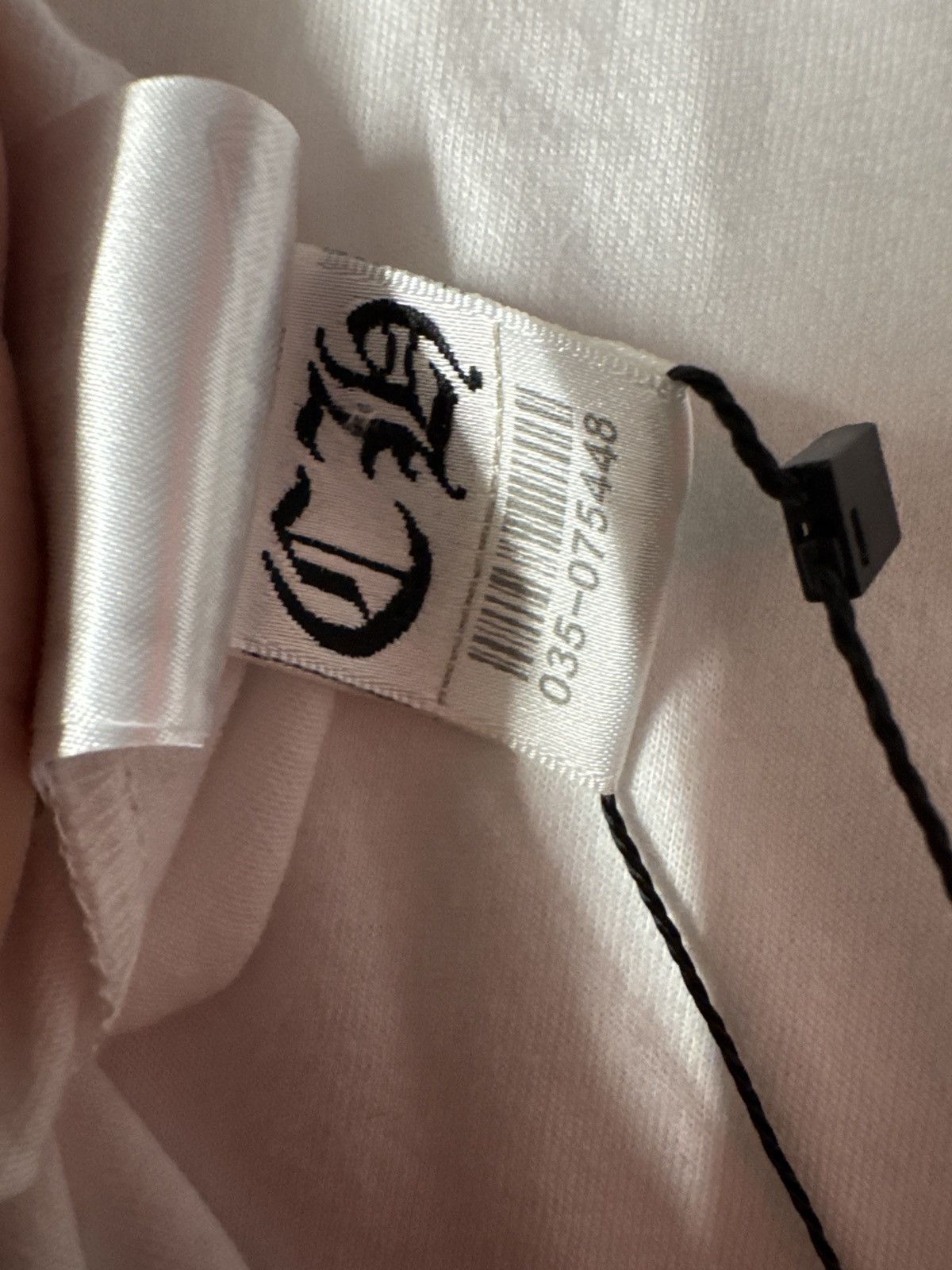 Chrome Hearts Neck Logo Long Sleeve 'White' Size US XL / EU 56 / 4 - 7 Thumbnail