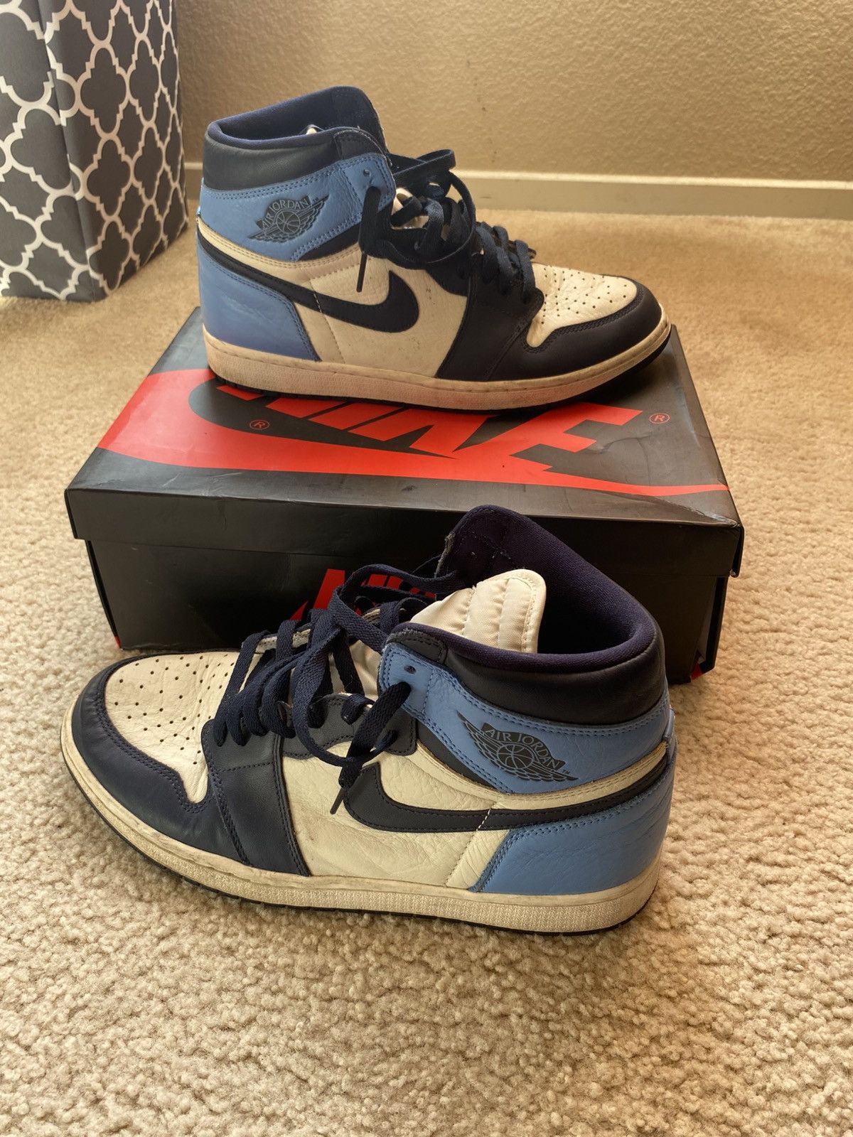Air Jordan 1 Retro High Og 2017 Royal | Grailed