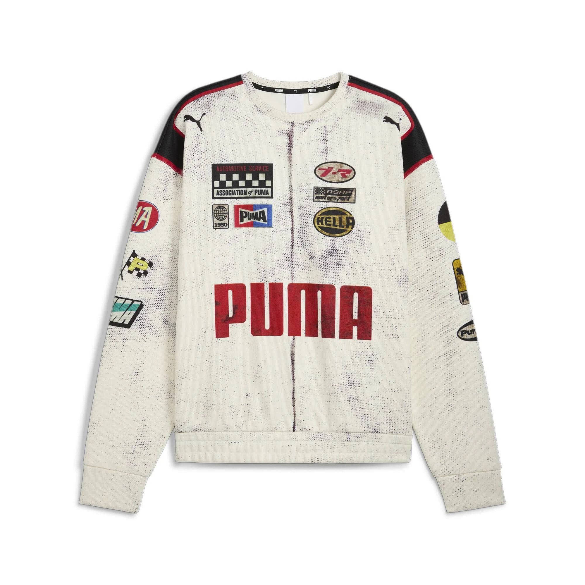 美品　Asap mob asap worldwide starter Mサイズ A$AP Rocky ASAP mob Old English Crewneck | Grailed