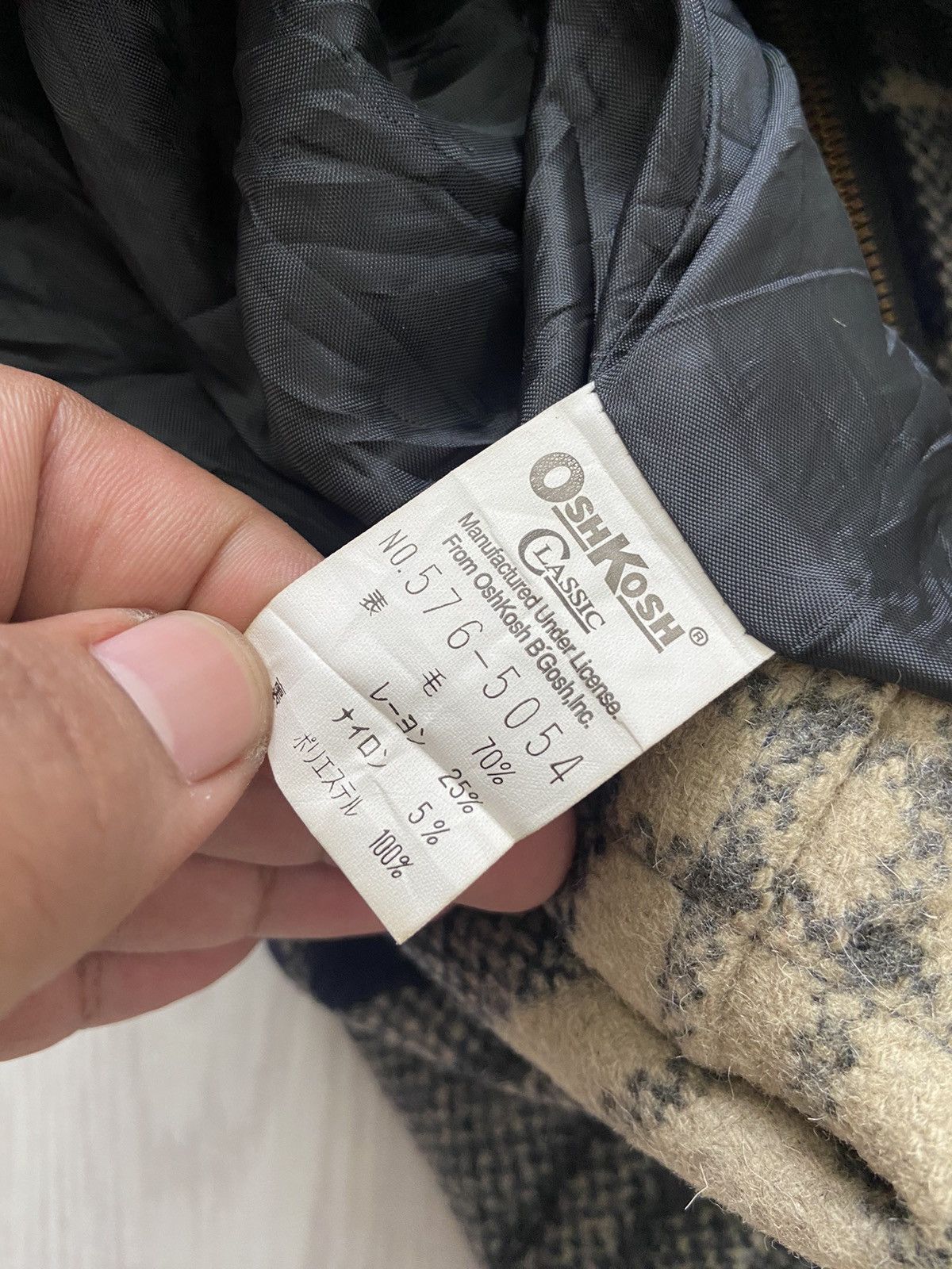 Oshkosh Vintage 1990’s Oshkosh Detroit Wool Plaid Jacket Size US L / EU 52-54 / 3 - 8 Thumbnail