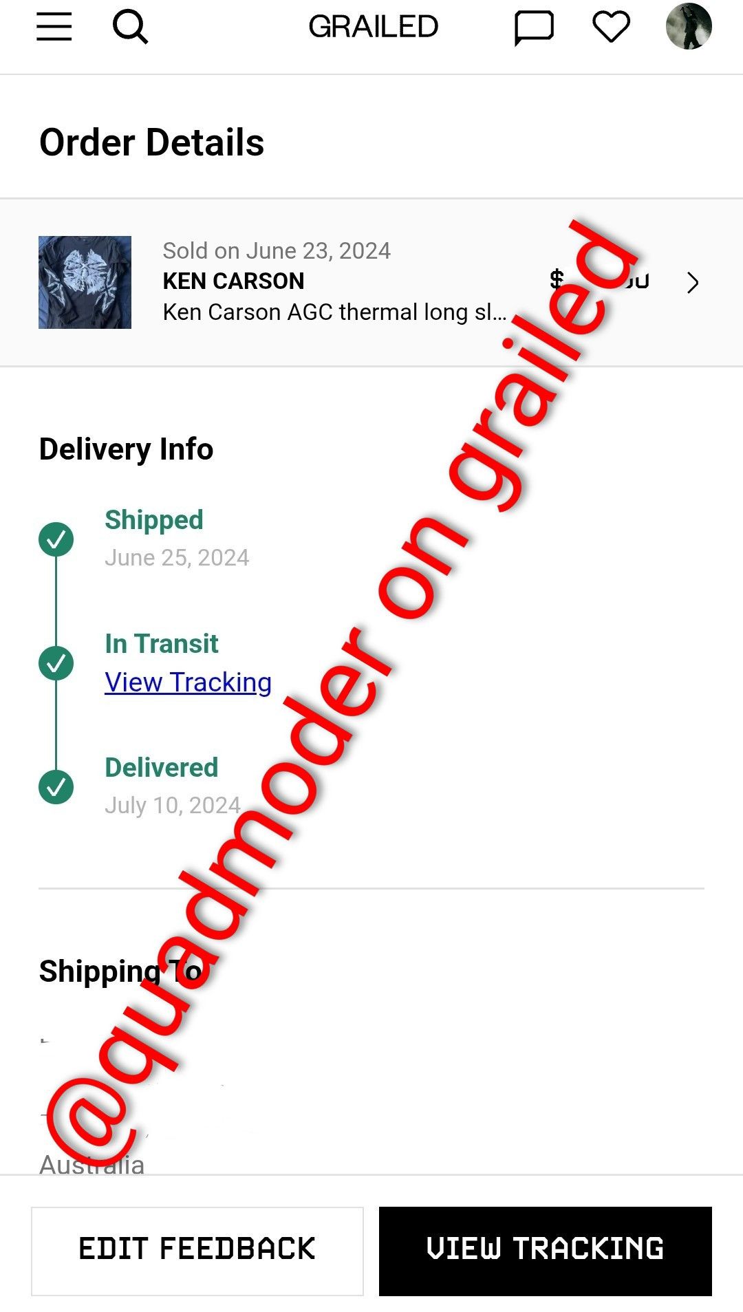 Ken Carson Ken Carson A Great Chaos AGC thermal long sleeve shirt Size US M / EU 48-50 / 2 - 22 Thumbnail