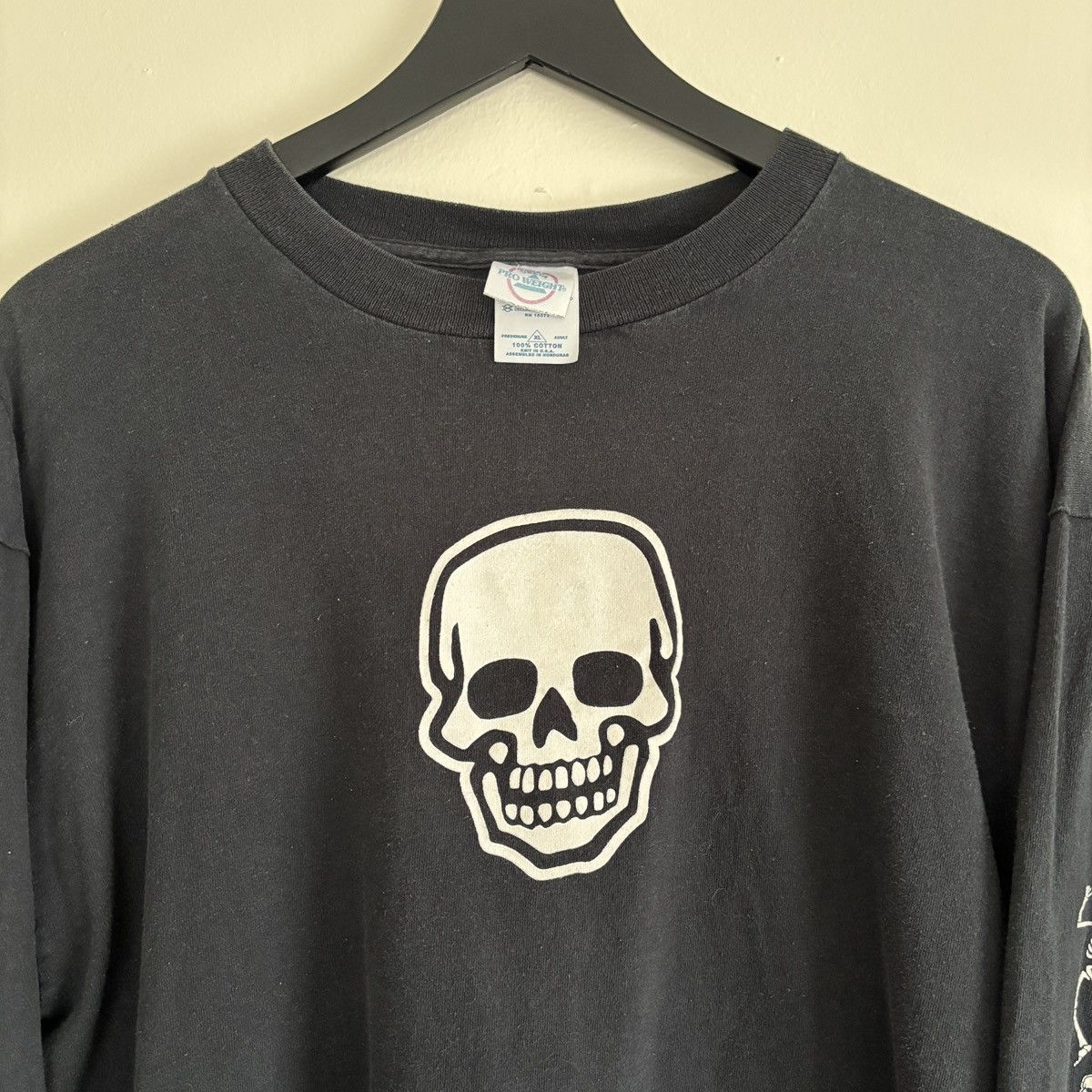 Vintage Vintage skull an skeleton long sleeve shirt Size US L / EU 52-54 / 3 - 3 Thumbnail
