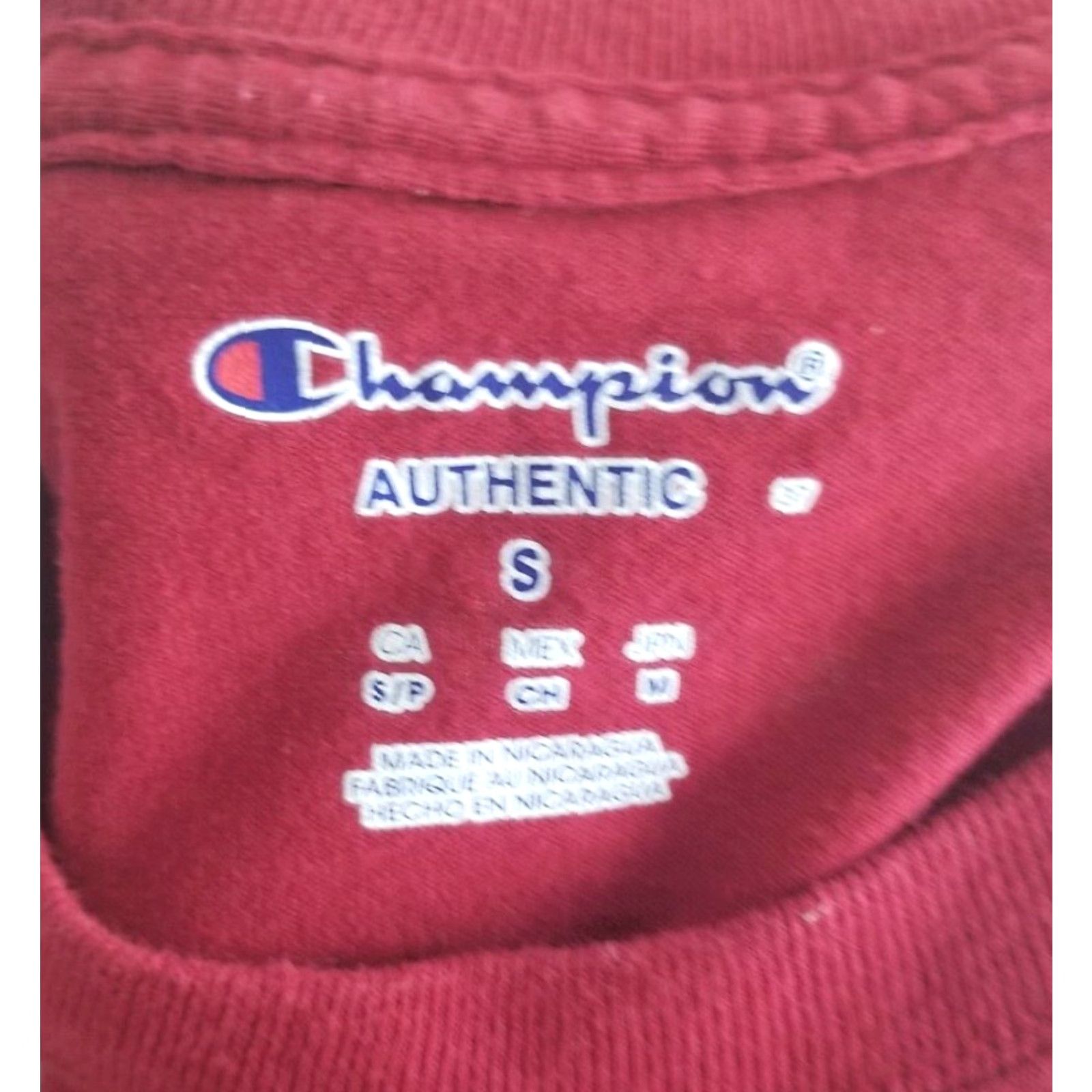 Champion Championship Champion Alabama Crimson Tide Red T Shirt Mens S Where Legends Are Made Logo Size US S / EU 44-46 / 1 - 6 Thumbnail