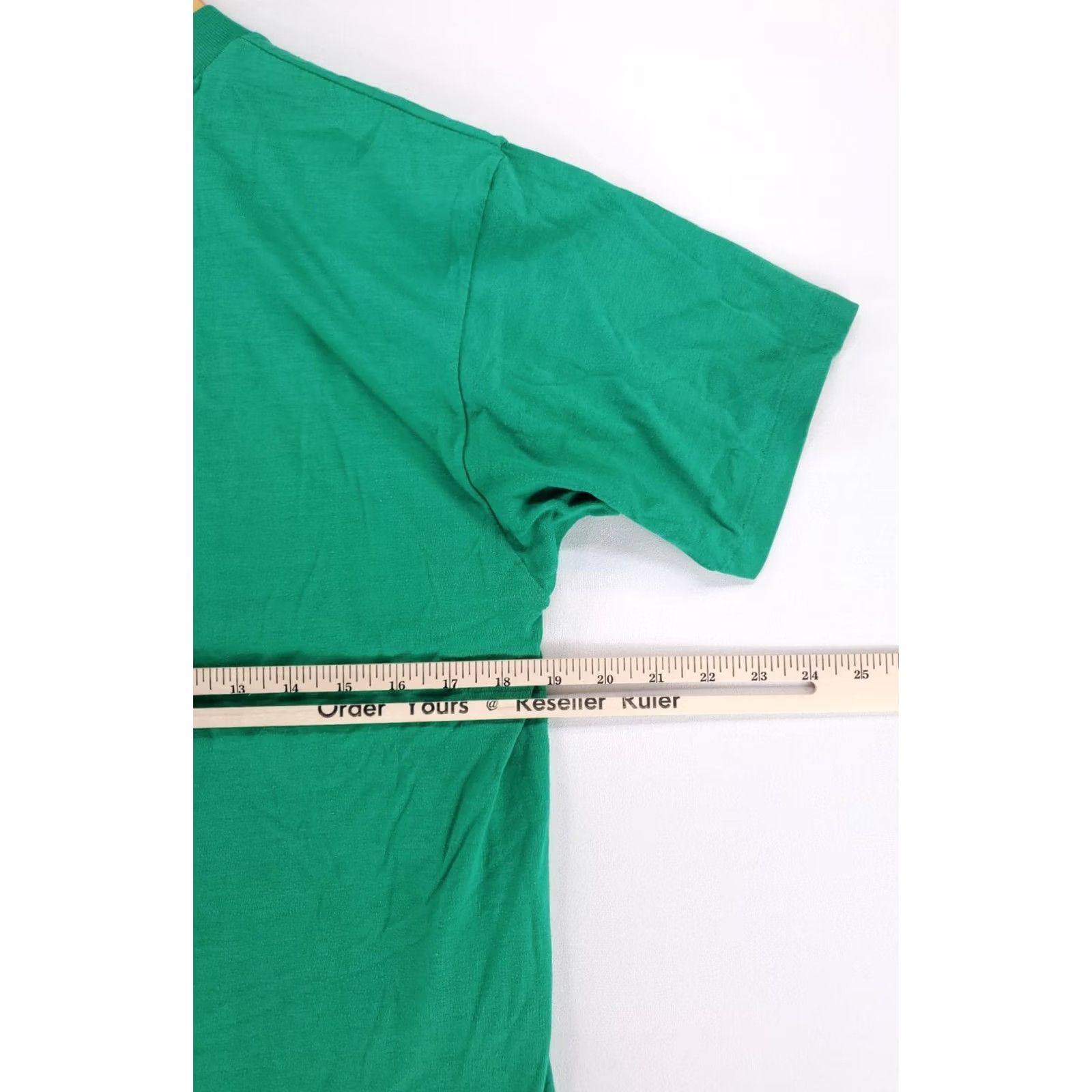 Hanes VINTAGE Hanes Fifty-Fifty VTG 80s 90s Hawaii Green T Shirt Mens L Short Sleeve Single Stitch Mens Green Hawaii Size US L / EU 52-54 / 3 - 4 Thumbnail