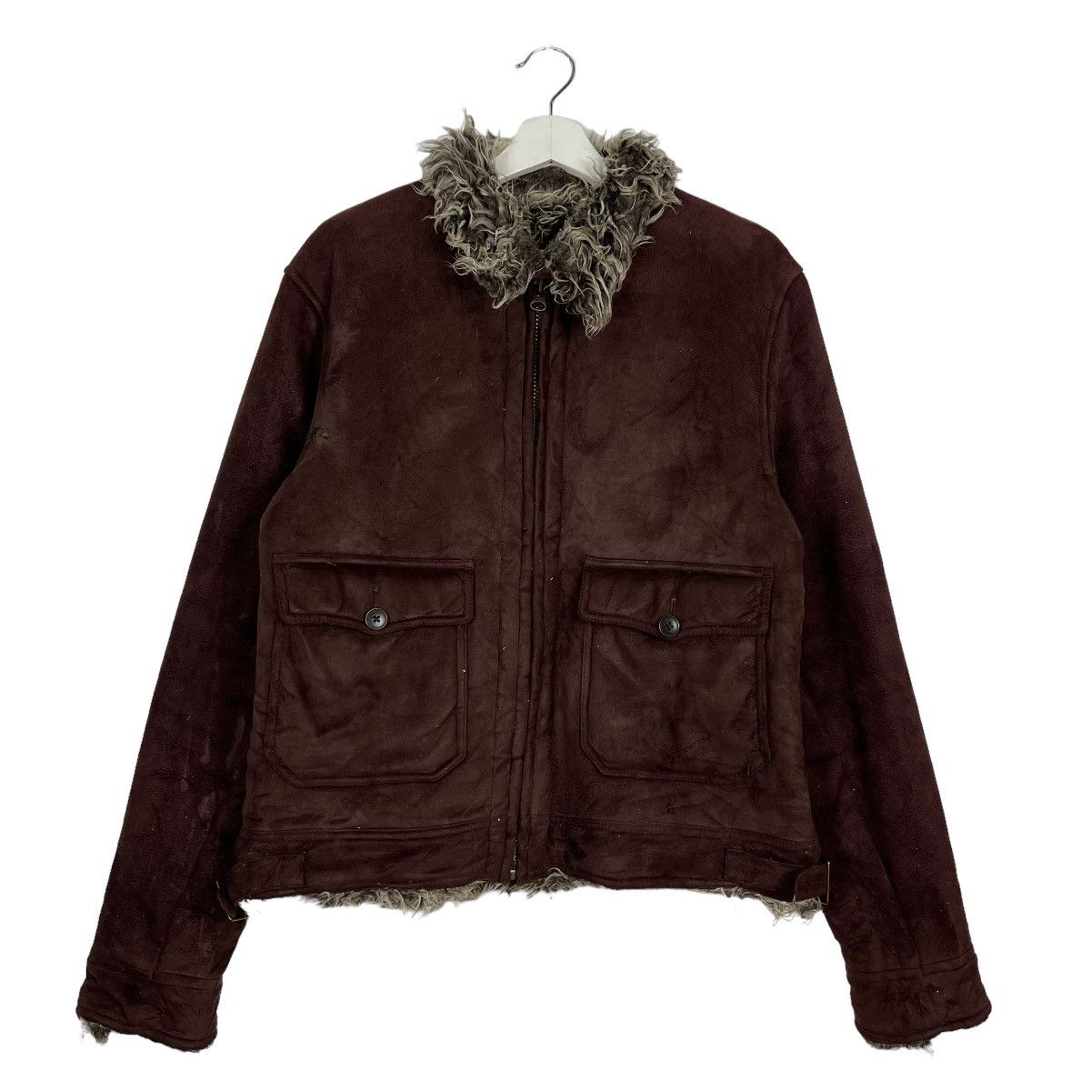 Beams Plus 🔥 BEAMS MOLESKIN FAUX FUR JACKET Size US M / EU 48-50 / 2 - 3 Thumbnail
