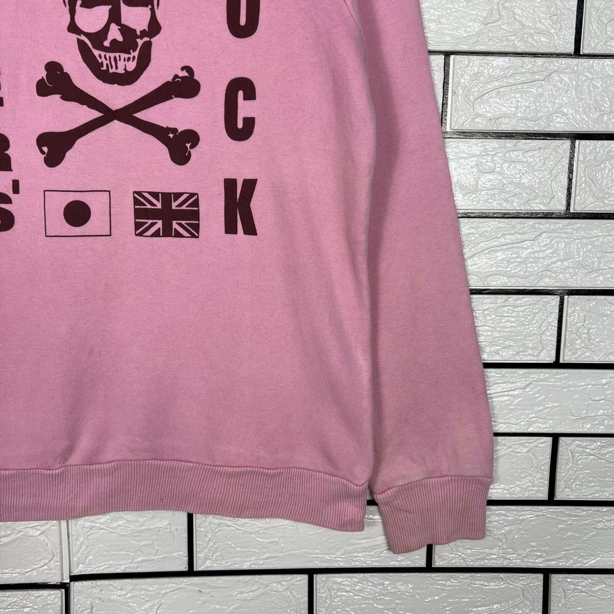 Super Lovers SUPER LOVERS Lovers Rock Big Logo Pink Sweatshirt #4000-C182 Size M / US 6-8 / IT 42-44 - 7 Thumbnail