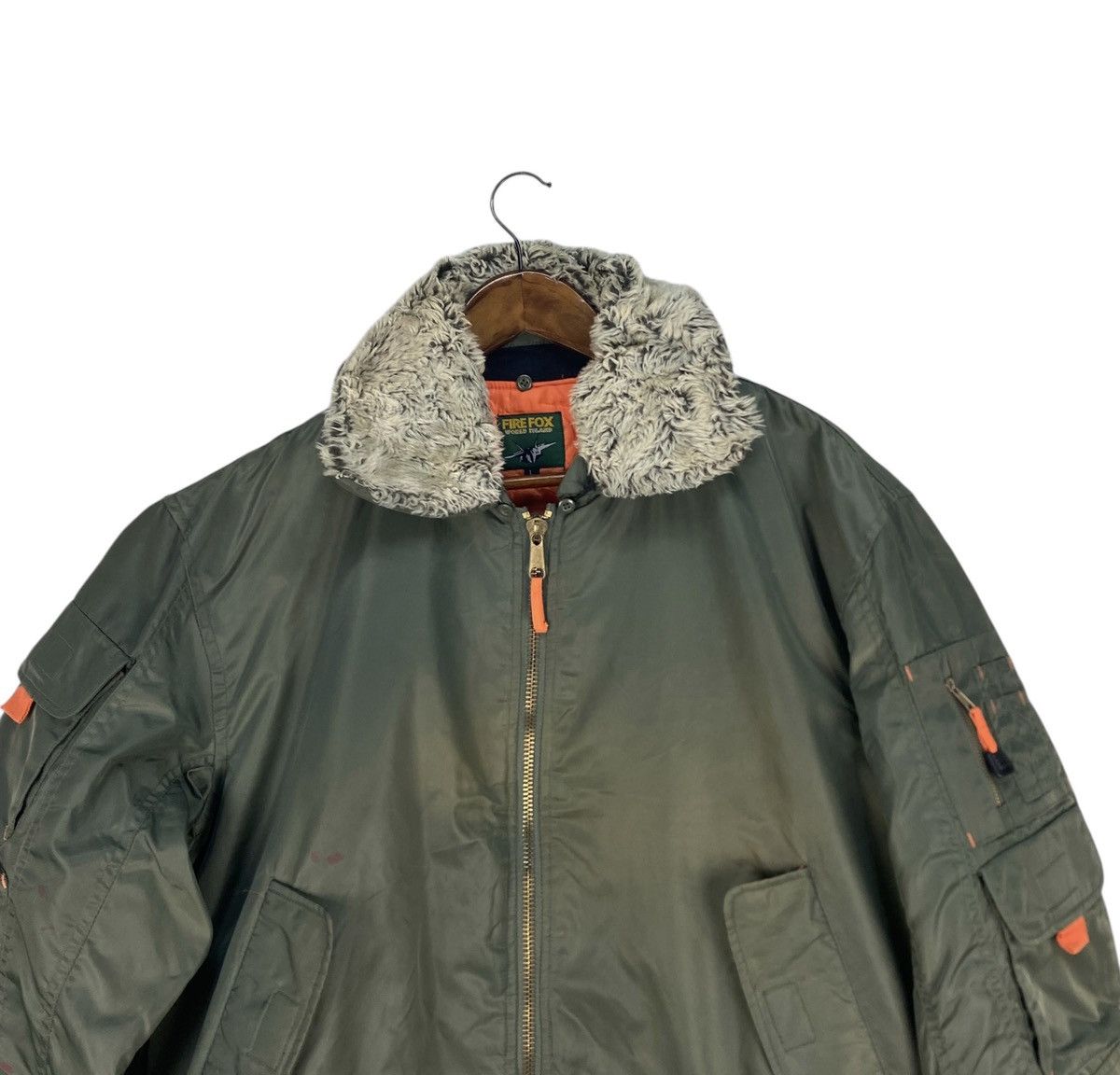 Vintage Fire Fox Flyer Jacket Size US L / EU 52-54 / 3 - 2 Thumbnail