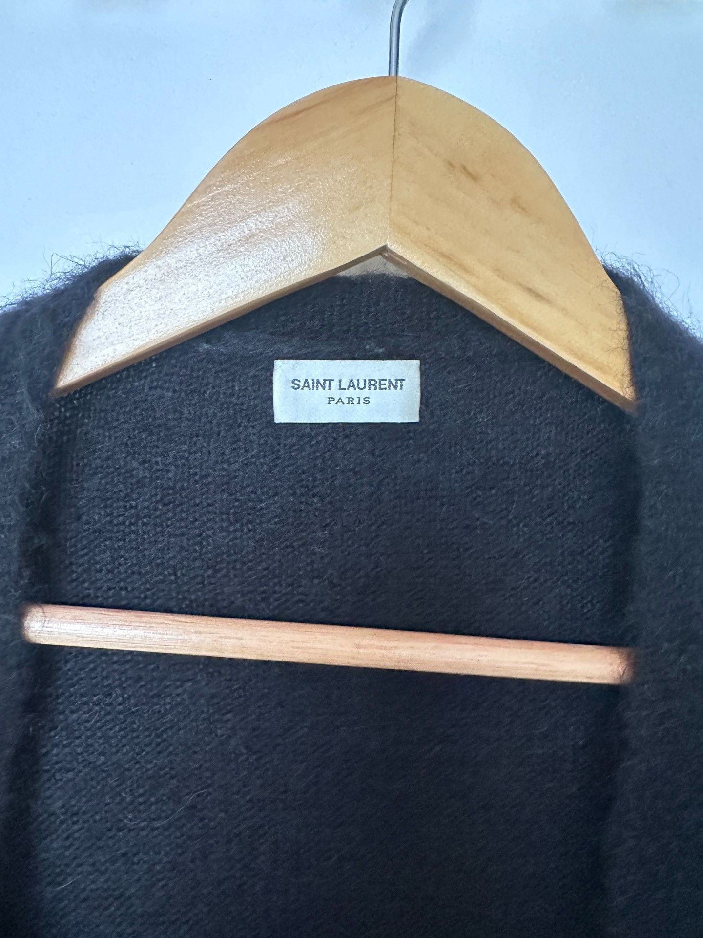 Saint Laurent Paris Saint Laurent Black Sequin Star Cardigan Size M / US 6-8 / IT 42-44 - 1 Thumbnail