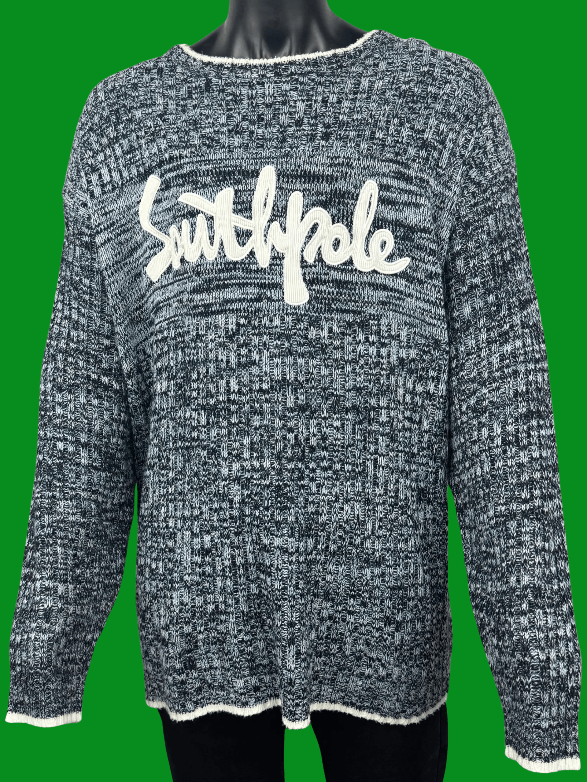 Southpole VTG Southpole Authentic Collection Corduroy Spellout Knit Size US XXL / EU 58 / 5 - 2 Thumbnail