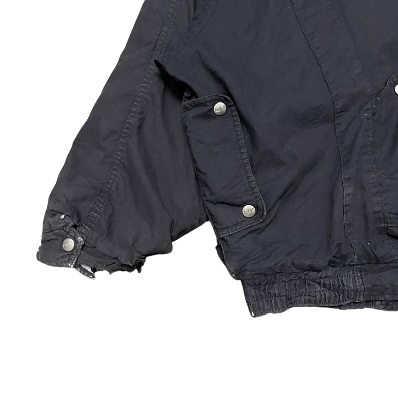 Japanese Brand Vintage Fittz International Thrashed Jacket Issey Miyake Size US L / EU 52-54 / 3 - 19 Thumbnail