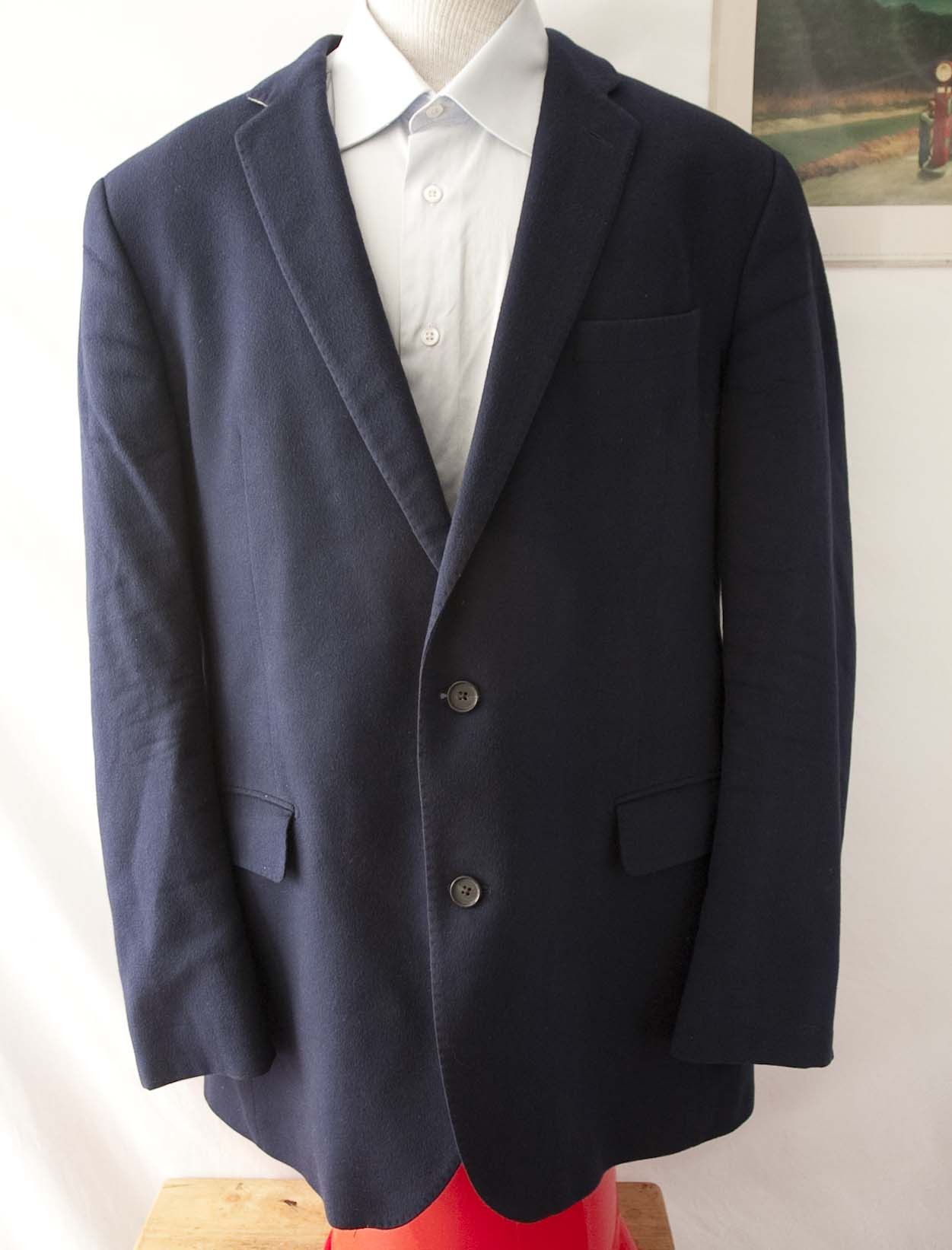 Jack Victor Jack Victor Jacket 100% Worsted Spun Cashmere Size 44 Size 44R - 1 Thumbnail