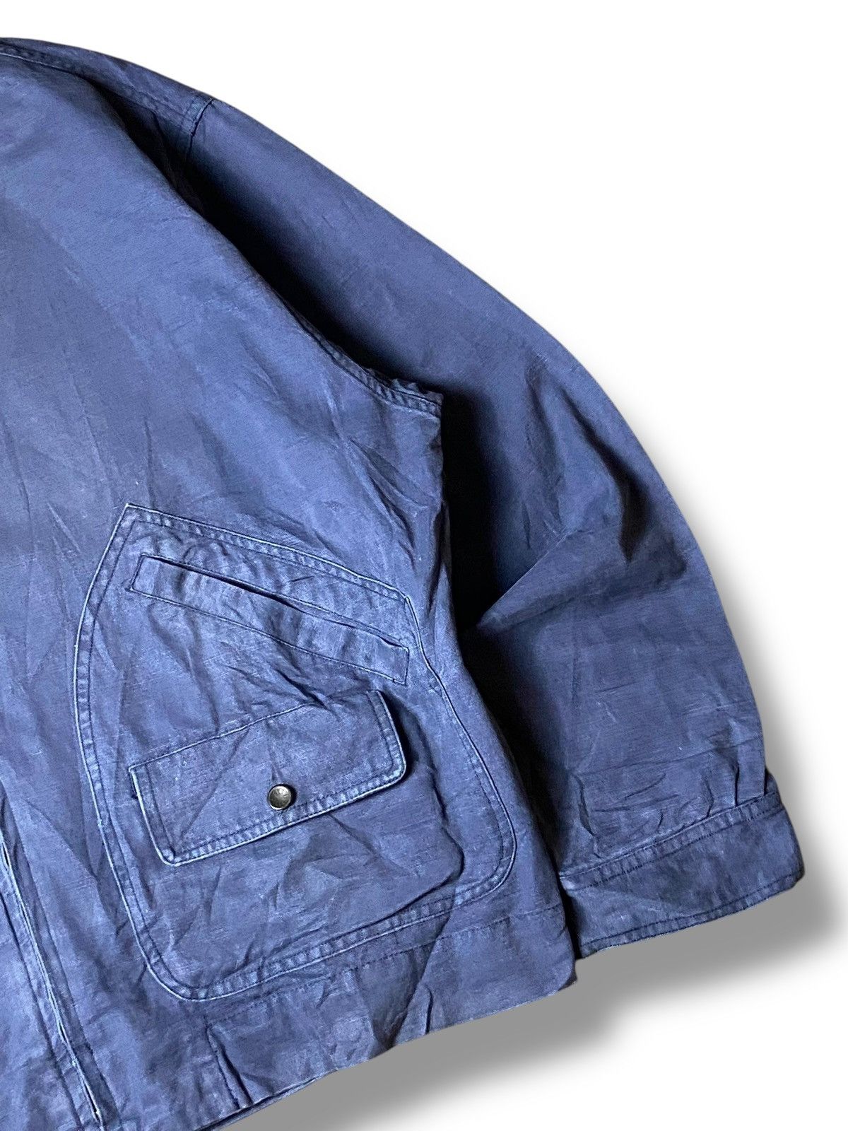Japanese Brand × Vintage Vintage NEAR BY Brand Workwear Jacket (120) Size US L / EU 52-54 / 3 - 7 Thumbnail