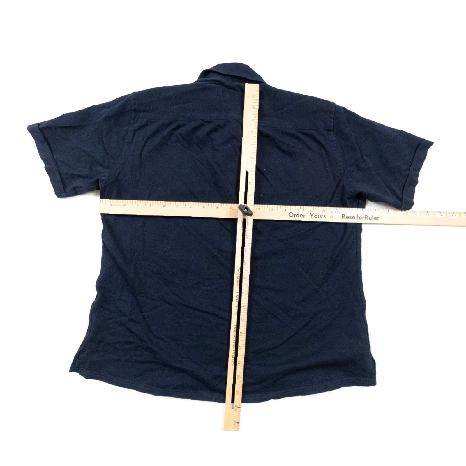 Eton VINTAGE ETON Polo Shirt Women’s Slim Fit Blue Short Sleeve Adult Large Collared Shirt Size L / US 10 / IT 46 - 5 Thumbnail