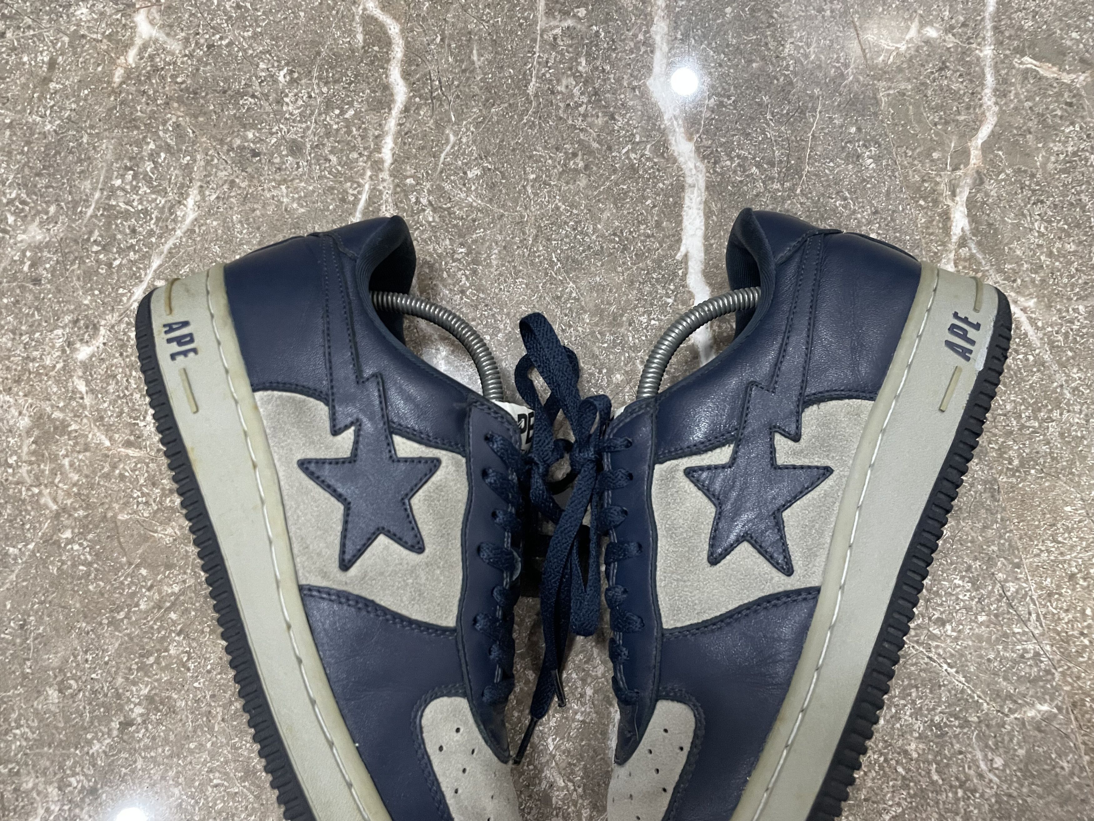 Bape Bapesta FS-001 Low 'Dark Blue Grey' Size US 9.5 / EU 42-43 - 3 Thumbnail