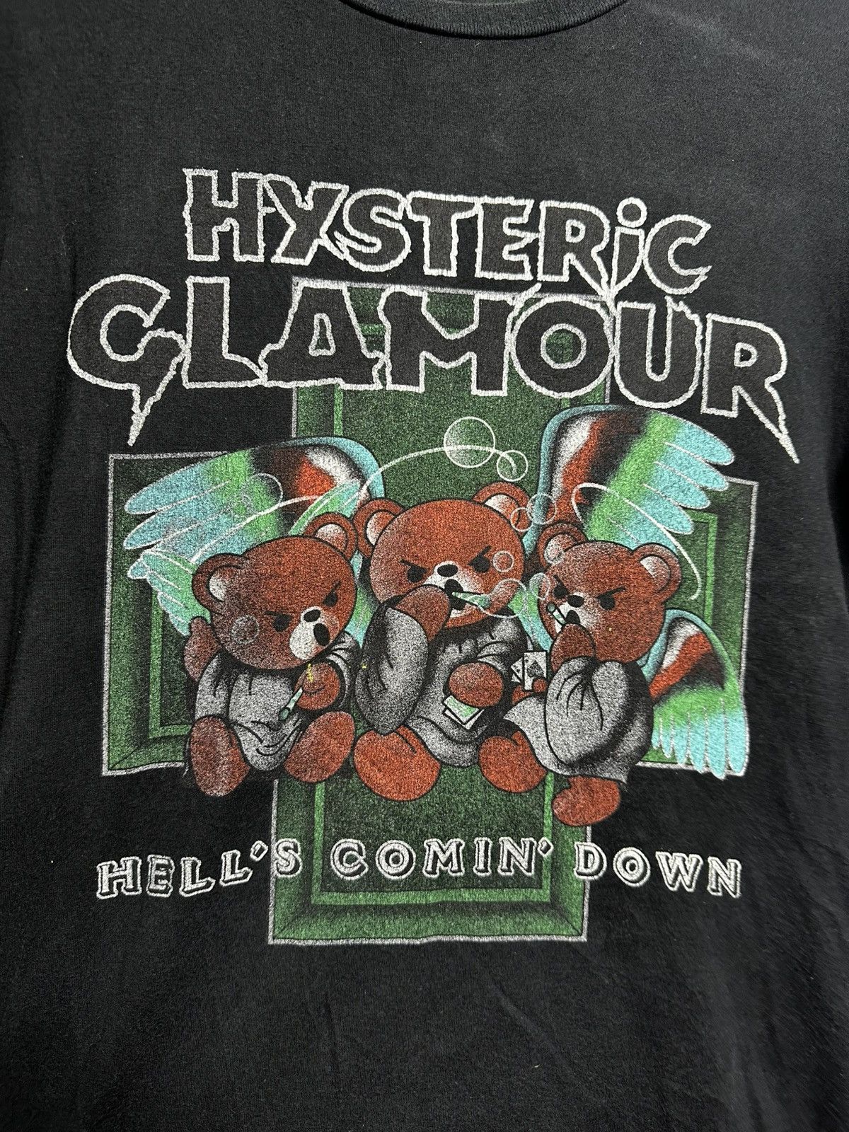 Hysteric Glamour Hysteric Glamour Rammstein Band Ripoff Style Tshirt Size US S / EU 44-46 / 1 - 3 Thumbnail