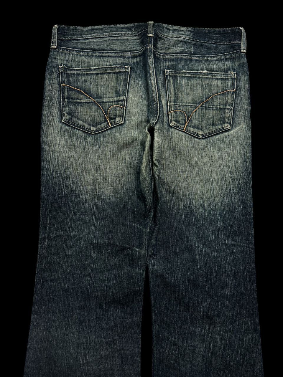 Acne Studios 💥Flare💥90’s Style Back Number Insane Rusty Mudwash Dark Jean Size US 34 / EU 50 - 16 Thumbnail