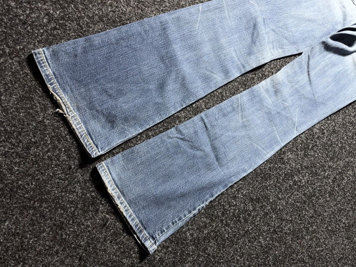 Levi's Levi’s 529 Distressed Western USA Y2K Flare Bootcut Jeans Size 28" / US 6 / IT 42 - 15 Thumbnail