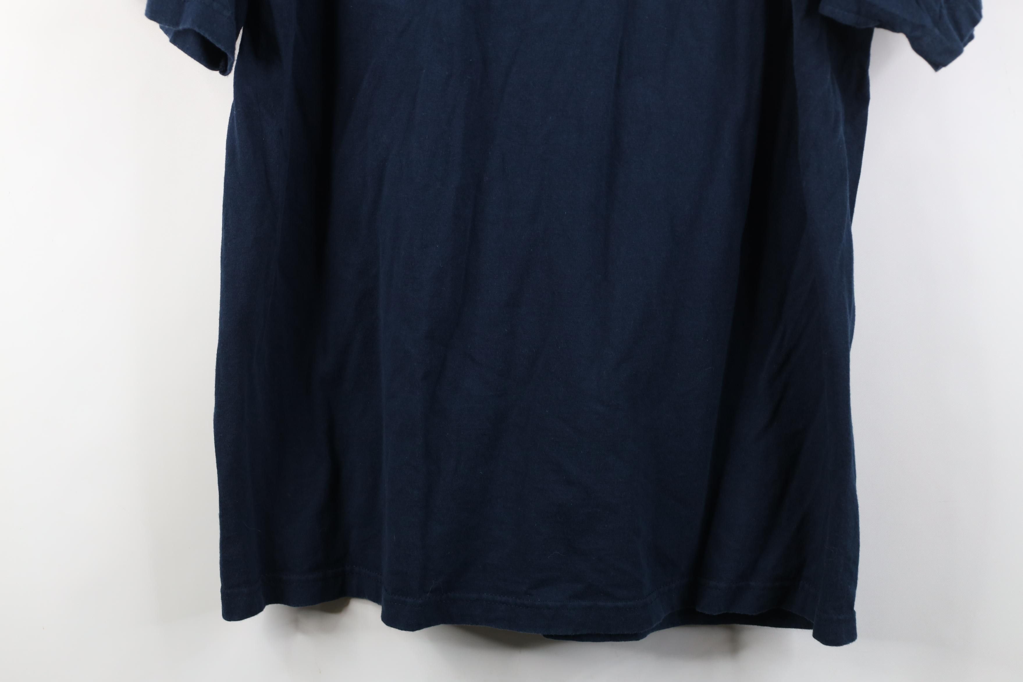 Vintage Vintage 90s Y2K Federal Bureau of Investigation T-Shirt Blue Size US XL / EU 56 / 4 - 14 Thumbnail
