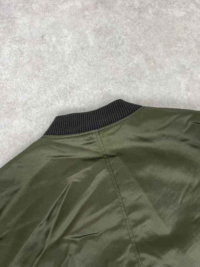 A.P.C. A.P.C. Dark Satin Green Bomber Jacket Size US M / EU 48-50 / 2 - 8 Thumbnail