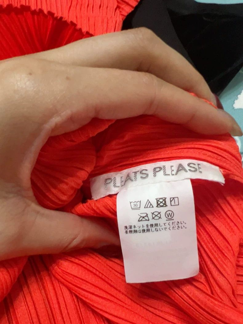 Issey Miyake issey miyake Red lapel short-sleeved shirt Size US L / EU 52-54 / 3 - 7 Thumbnail