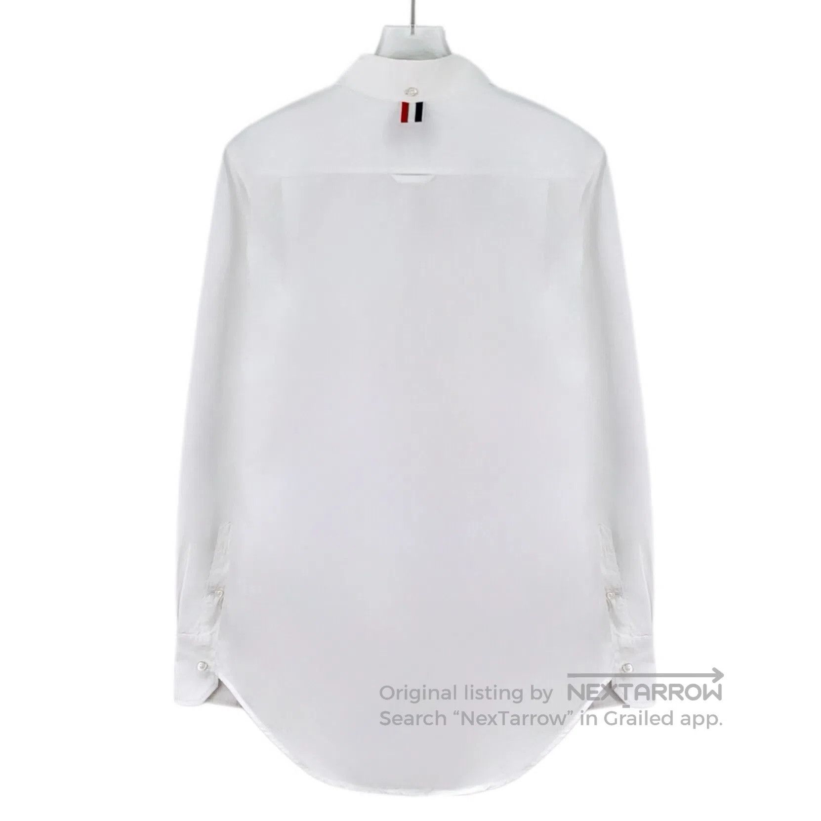 Thom Browne Thom Browne White cotton button-down single-breasted long Size S / US 4 / IT 40 - 2 Thumbnail