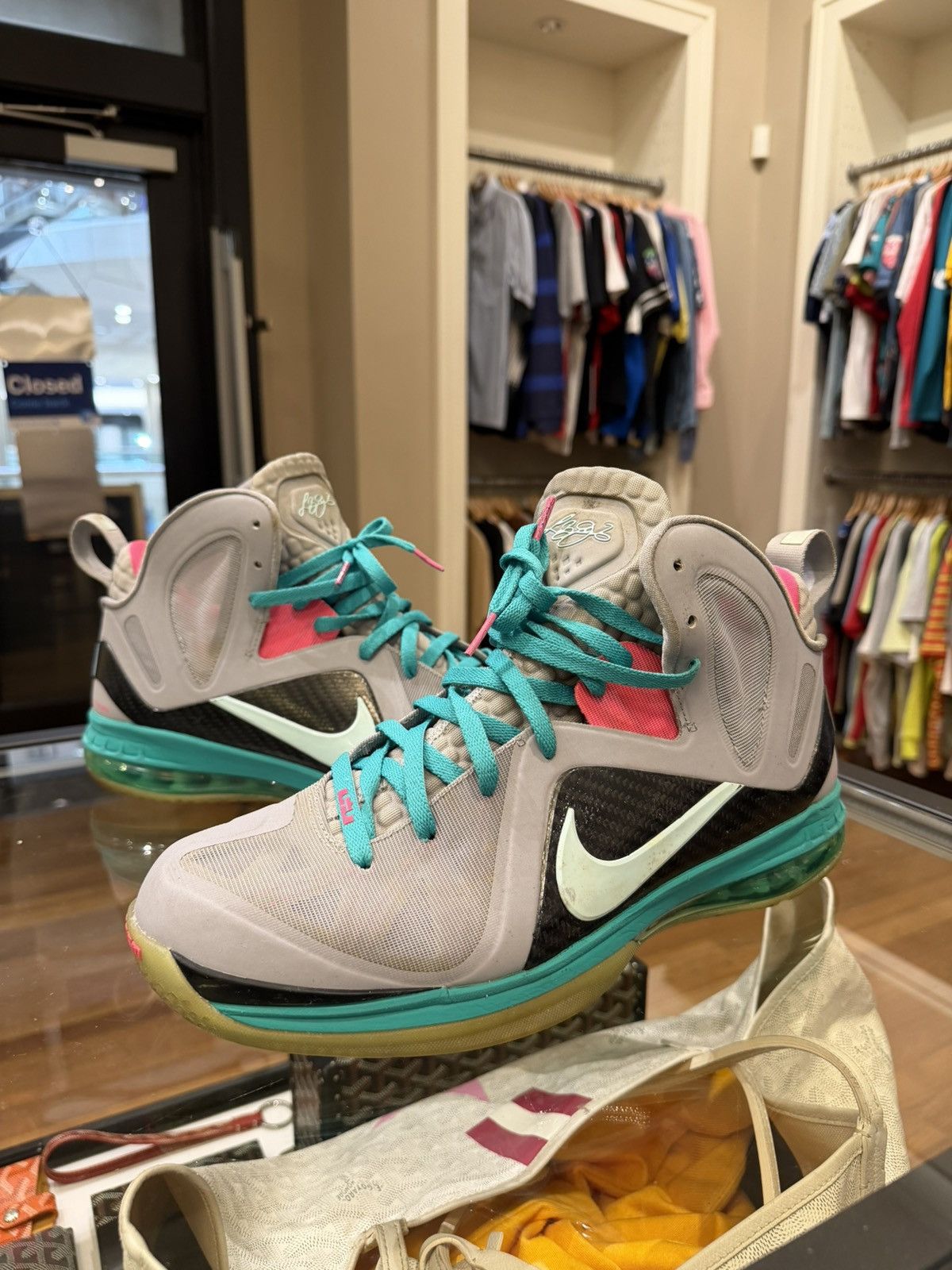 Nike Nike LeBron 9 PS Elite 'South Beach (2012)' Size US 13 / EU 46 - 1 Thumbnail