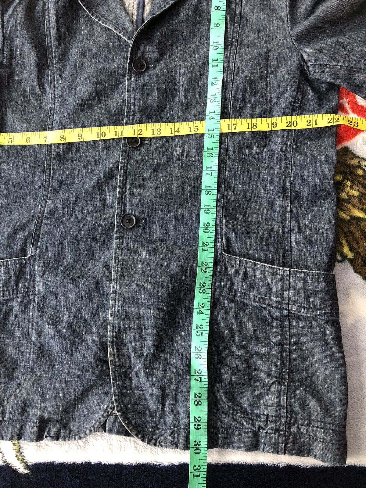 Kansai Yamamoto Vintage Kansai Jeans Denim Jacket Size US L / EU 52-54 / 3 - 6 Thumbnail