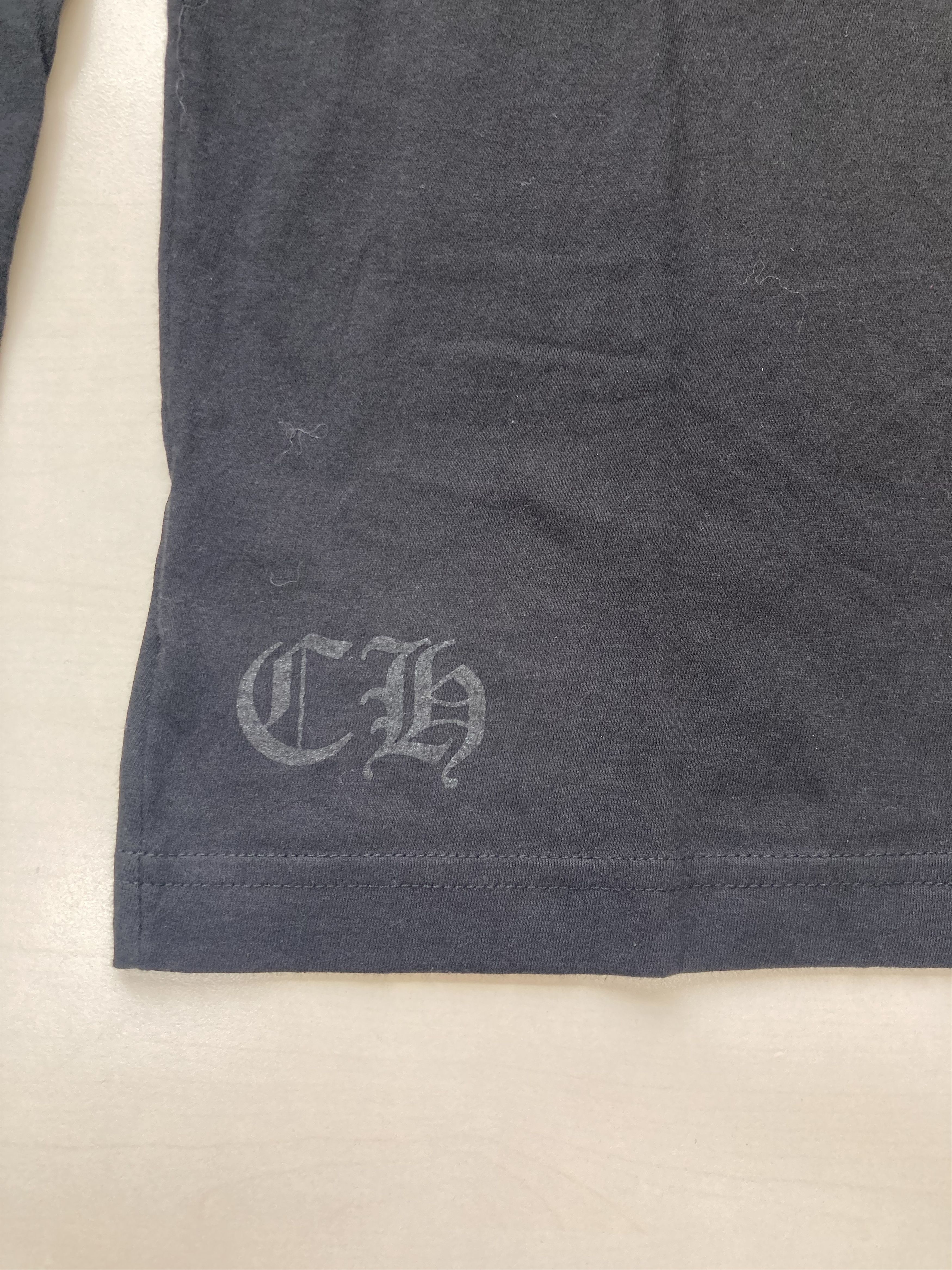 Chrome Hearts Chrome Hearts Gold Script Neck Pocket Long Sleeve T-Shirt Size US S / EU 44-46 / 1 - 4 Thumbnail
