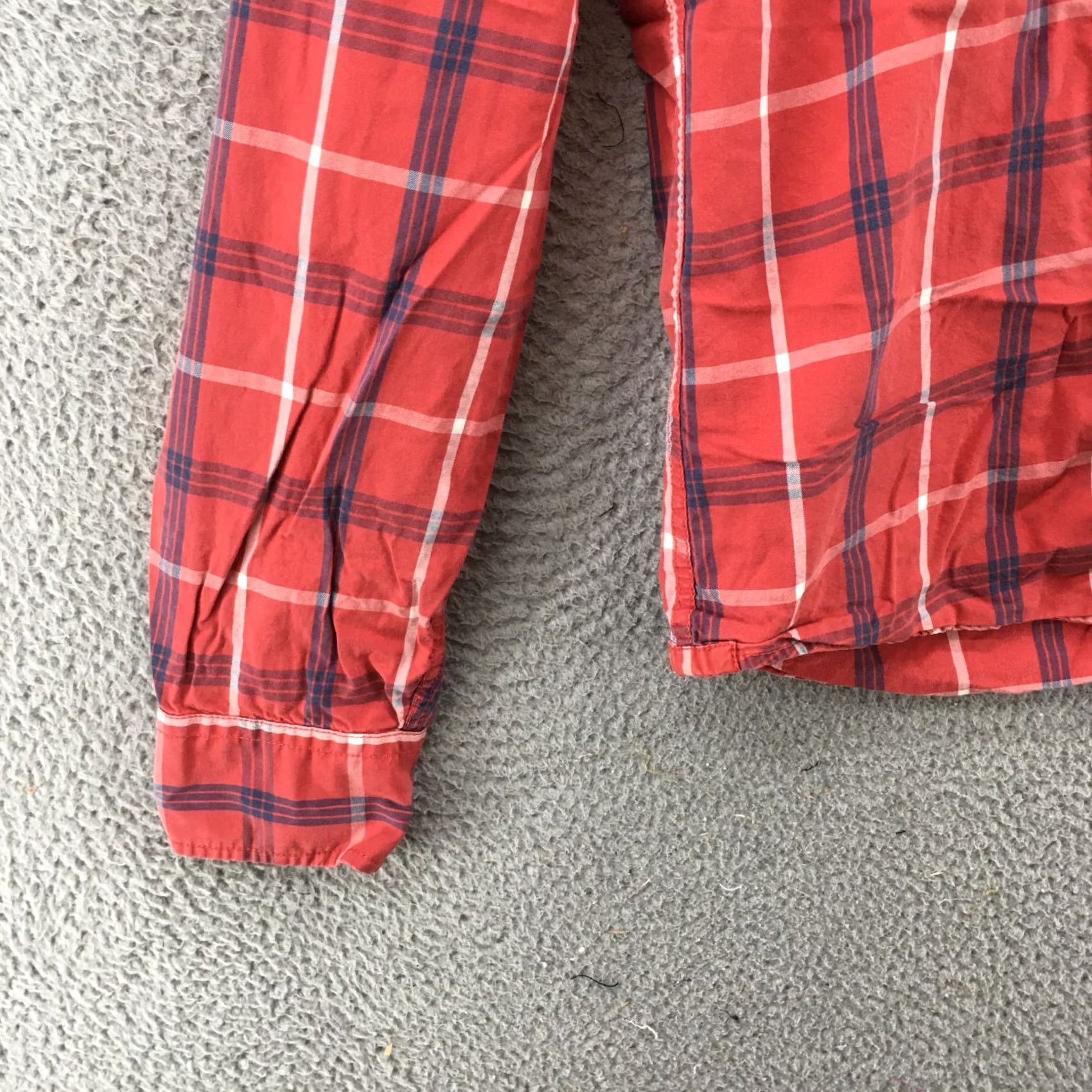 Abercrombie & Fitch Abercrombie & Fitch Button Down Shirt Mens L Multicolor Cotton Plaid Long Sleeve Size US L / EU 52-54 / 3 - 6 Thumbnail