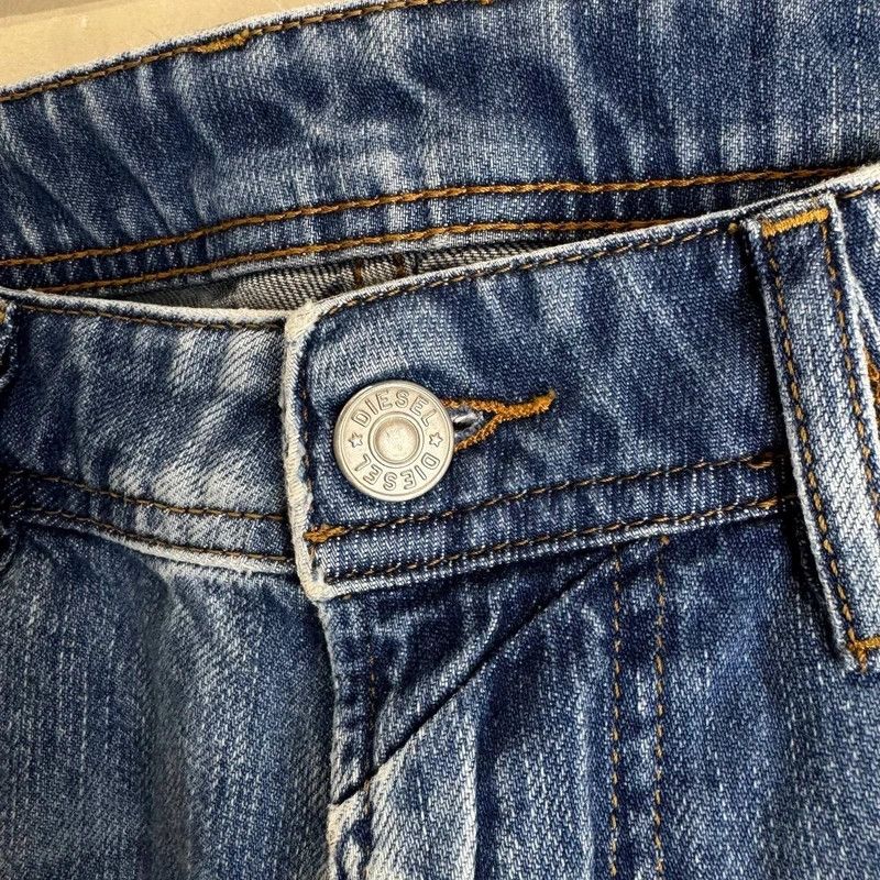 Diesel Men’s Diesel Denim Shorts Size L Vintage Blue Distressed Size US 32 / EU 48 - 5 Thumbnail