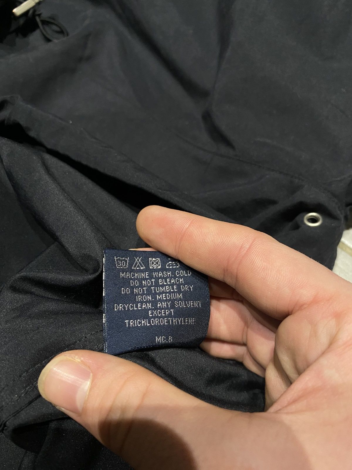 Burberry Burberry Golf Anorak Quarter Zip Hoodie Jacket Black Size US M / EU 48-50 / 2 - 9 Thumbnail