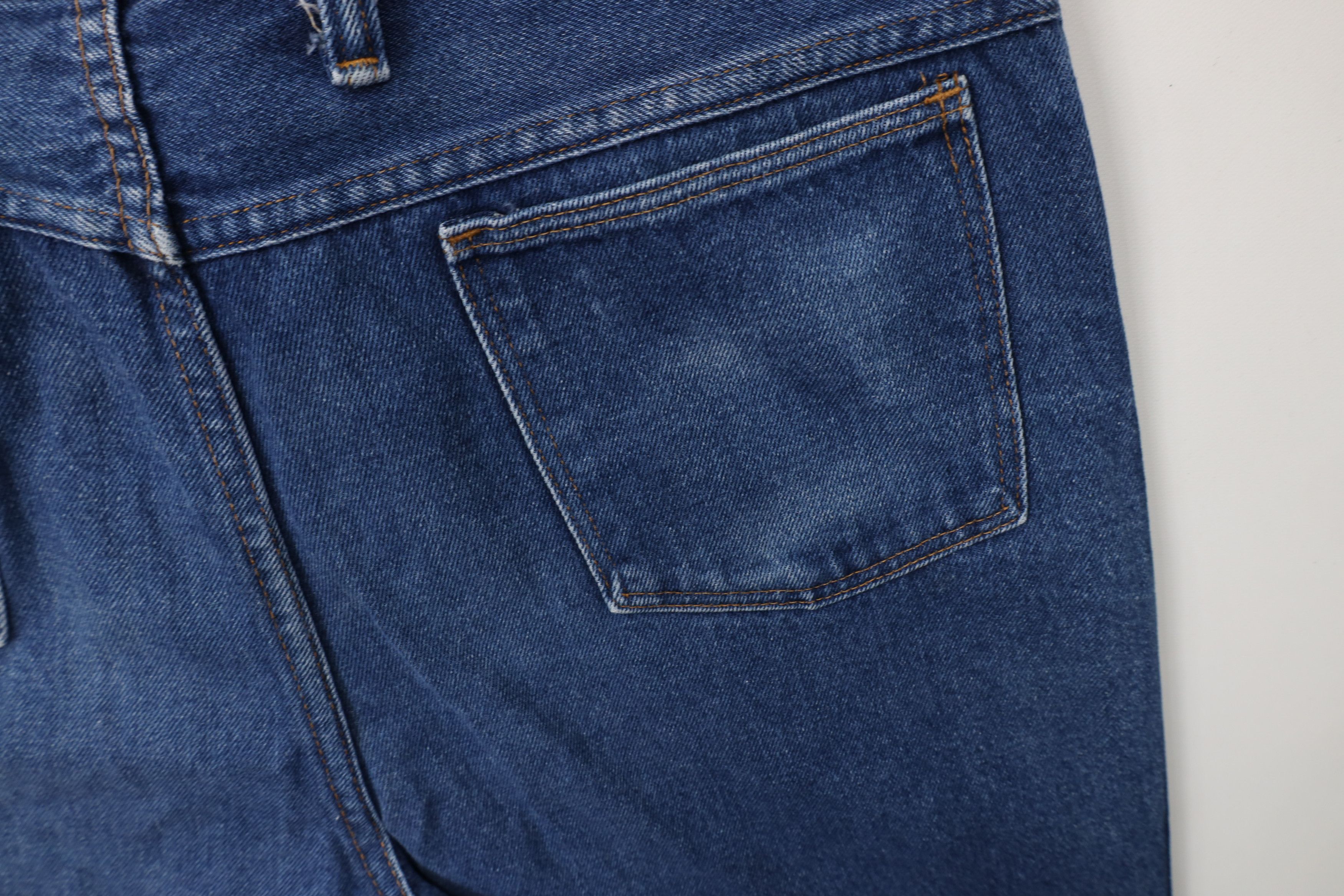 Vintage Vintage 70s Streetwear Straight Leg Denim Jeans Cotton USA Size US 36 / EU 52 - 12 Thumbnail