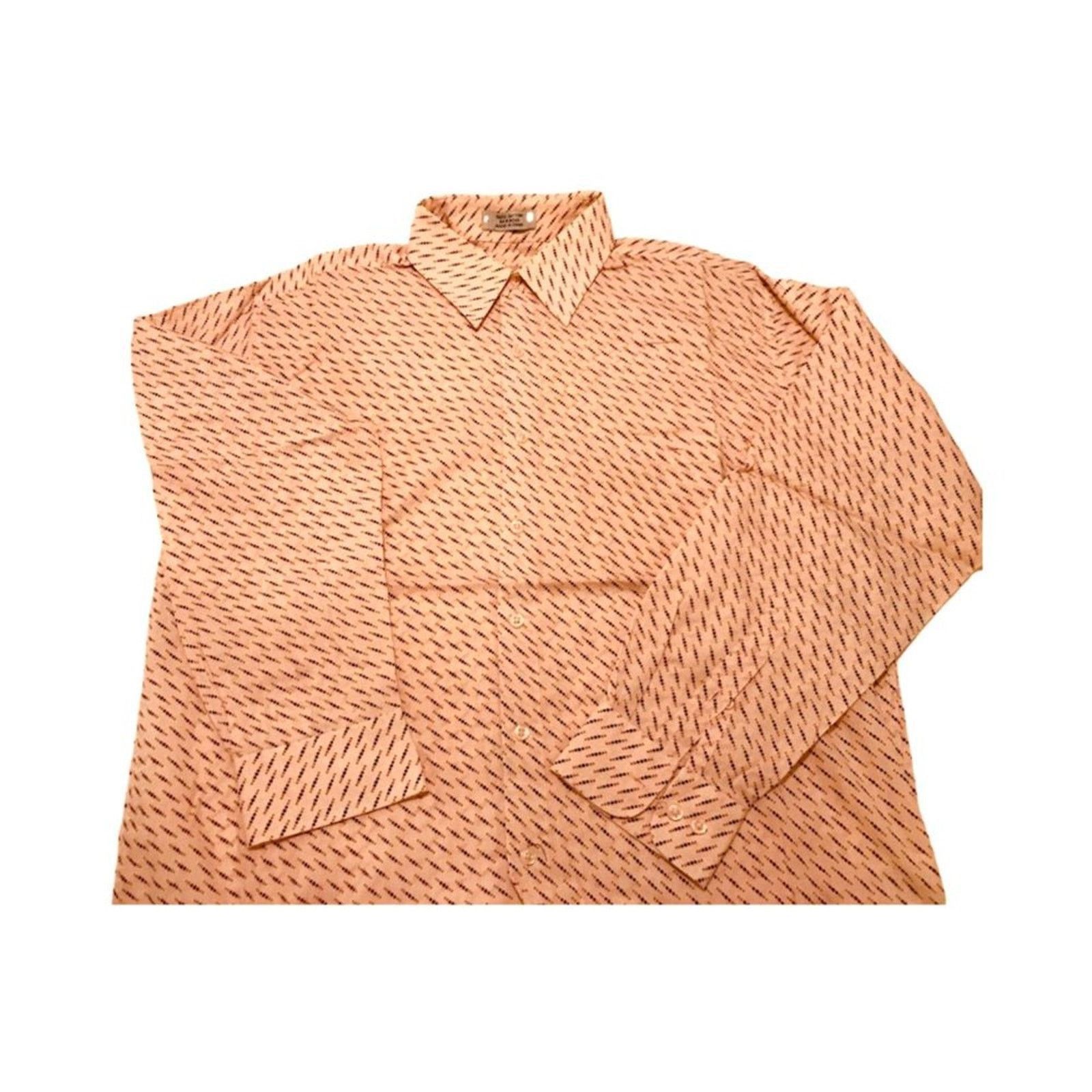 The Unbranded Brand Vintage Maxini Colecione Italy Men`s Shirt Pink Cotton L Size US L / EU 52-54 / 3 - 1 Thumbnail