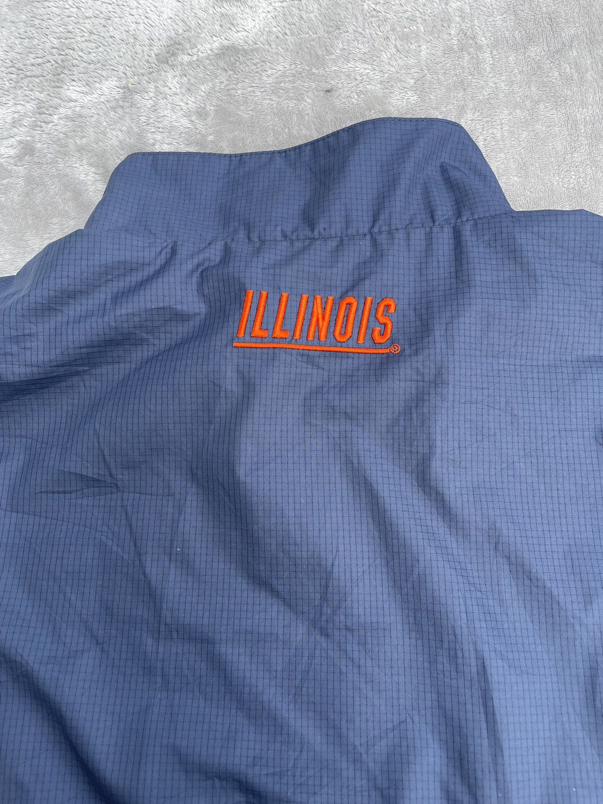 Vintage Nike Fit-Storm University of Illinois Jacket Size US L / EU 52-54 / 3 - 12 Thumbnail