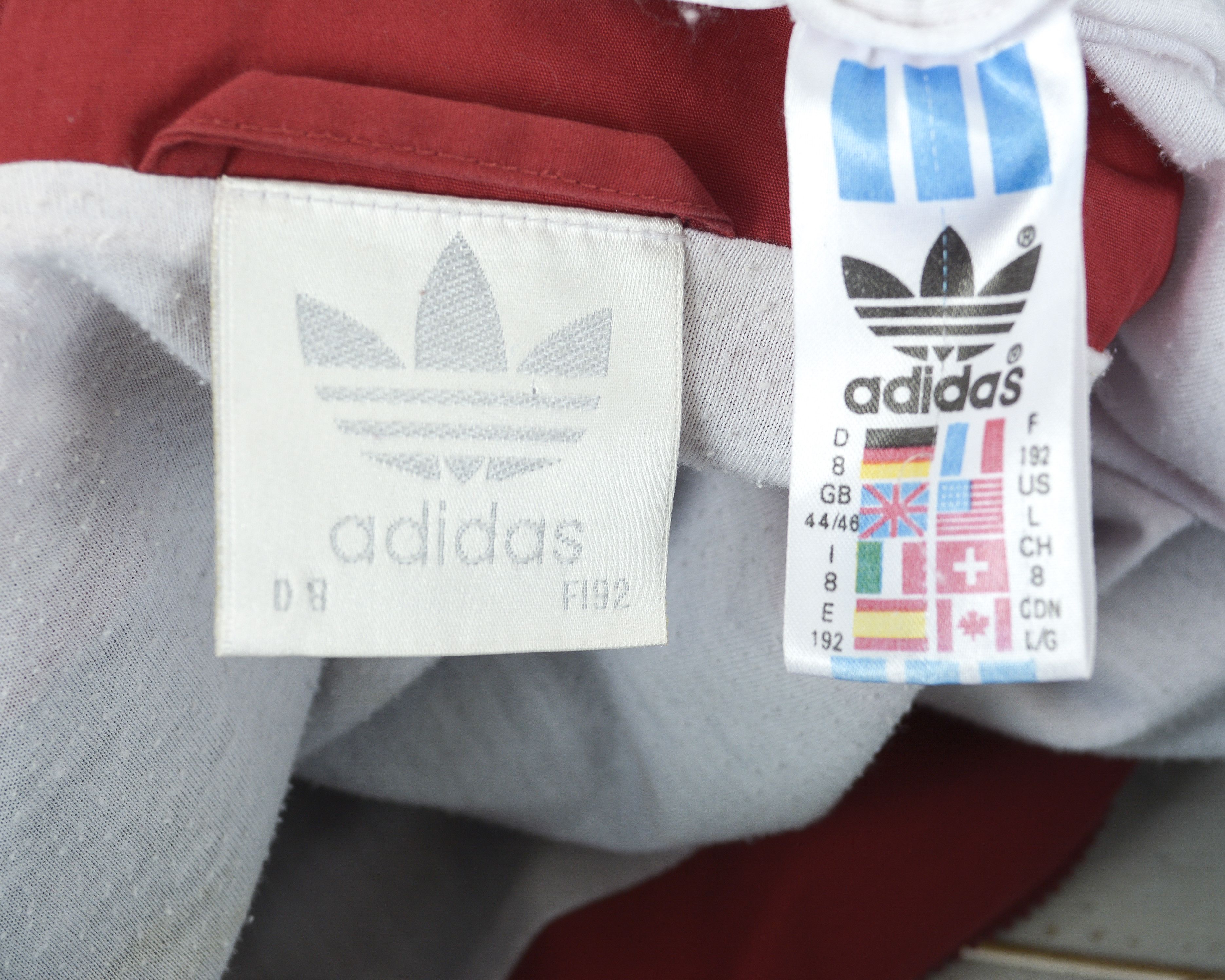Adidas 90s Men Retro Tracksuit Jacket Jumper Sport Full Zip Top Size US L / EU 52-54 / 3 - 6 Thumbnail
